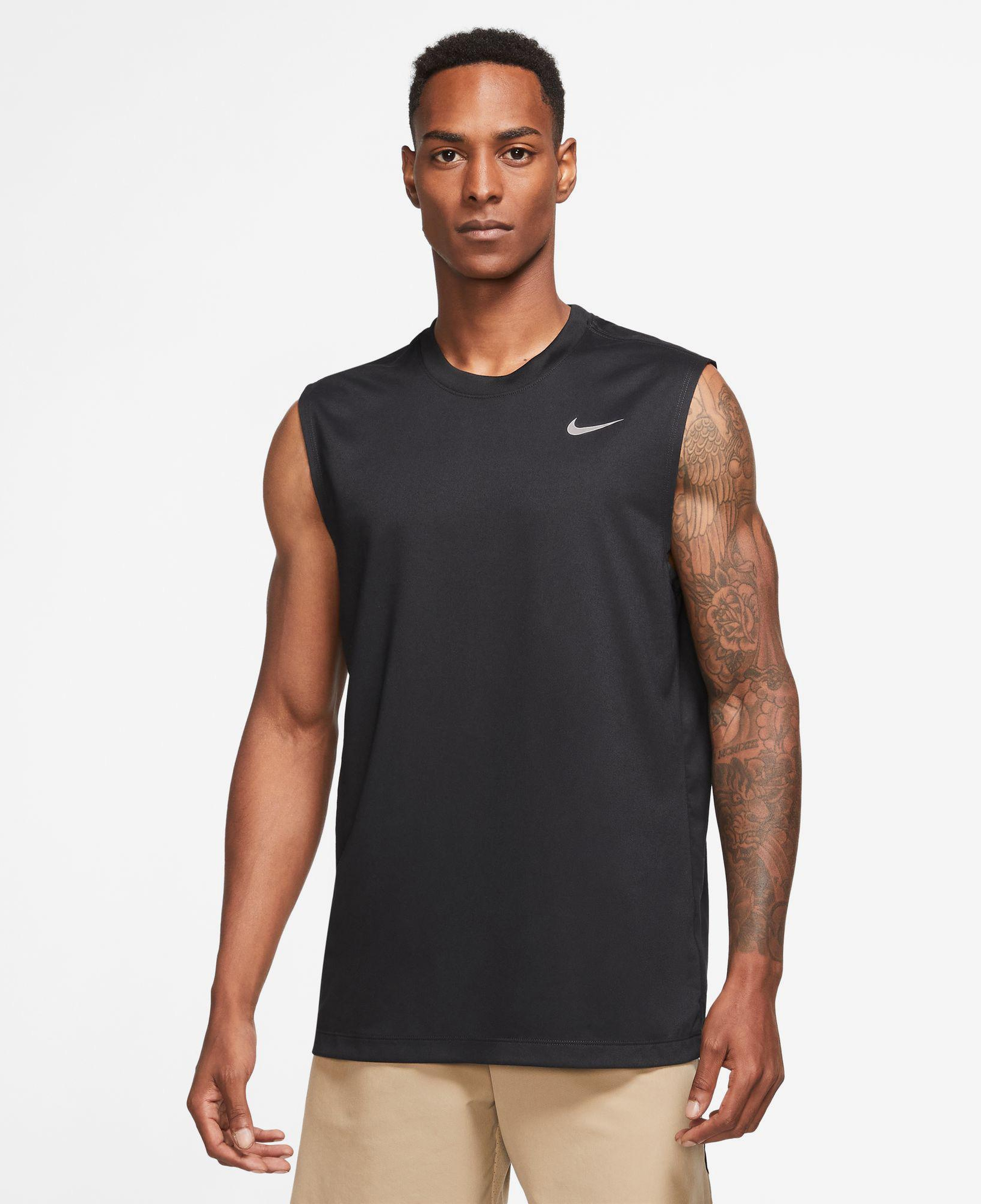 Nike Dri-Fit Legend Kolsuz Reset Erkek Siyah T-Shirt
