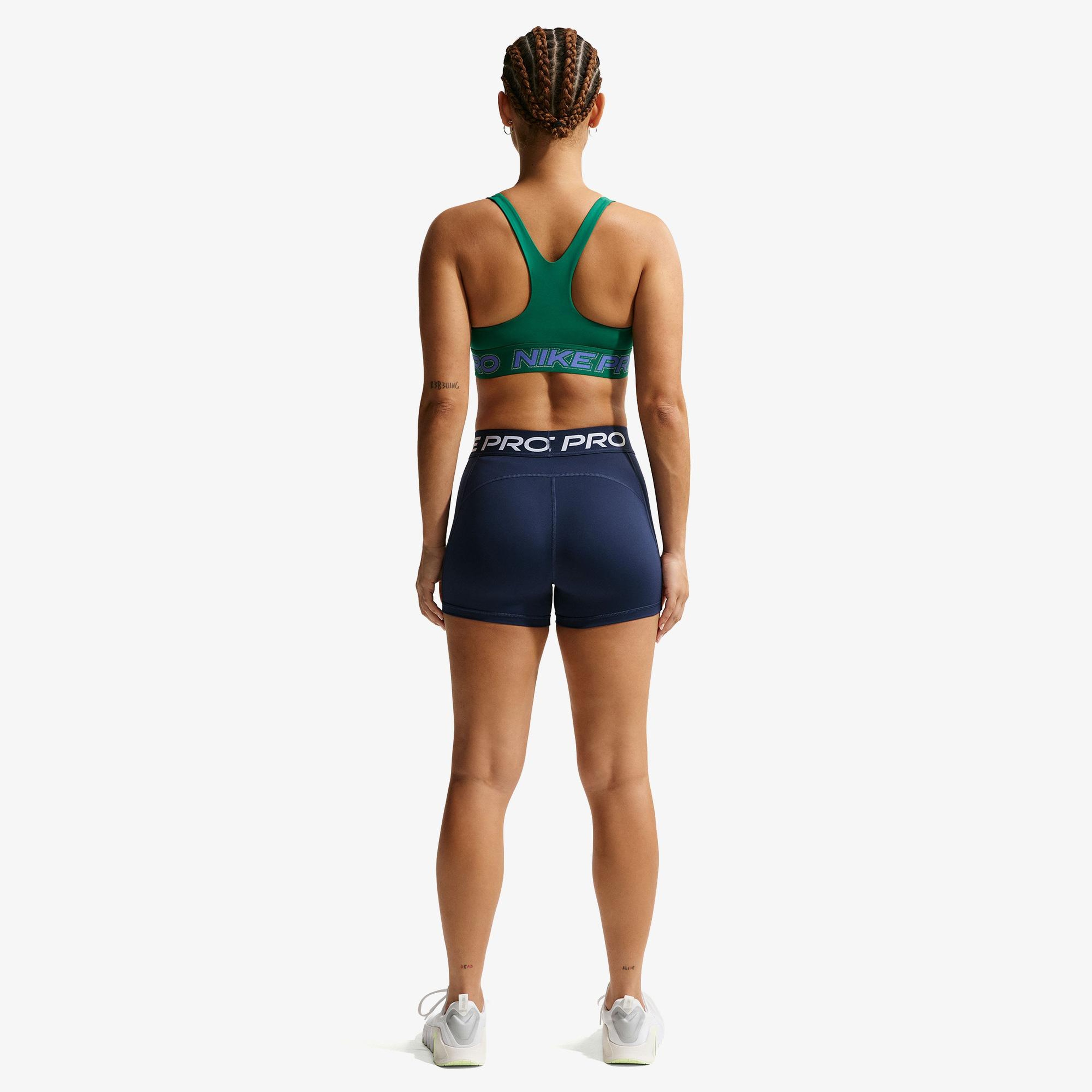 Nike Pro Dri-Fit 365 8 cm Kadın Lacivert Kısa Tayt