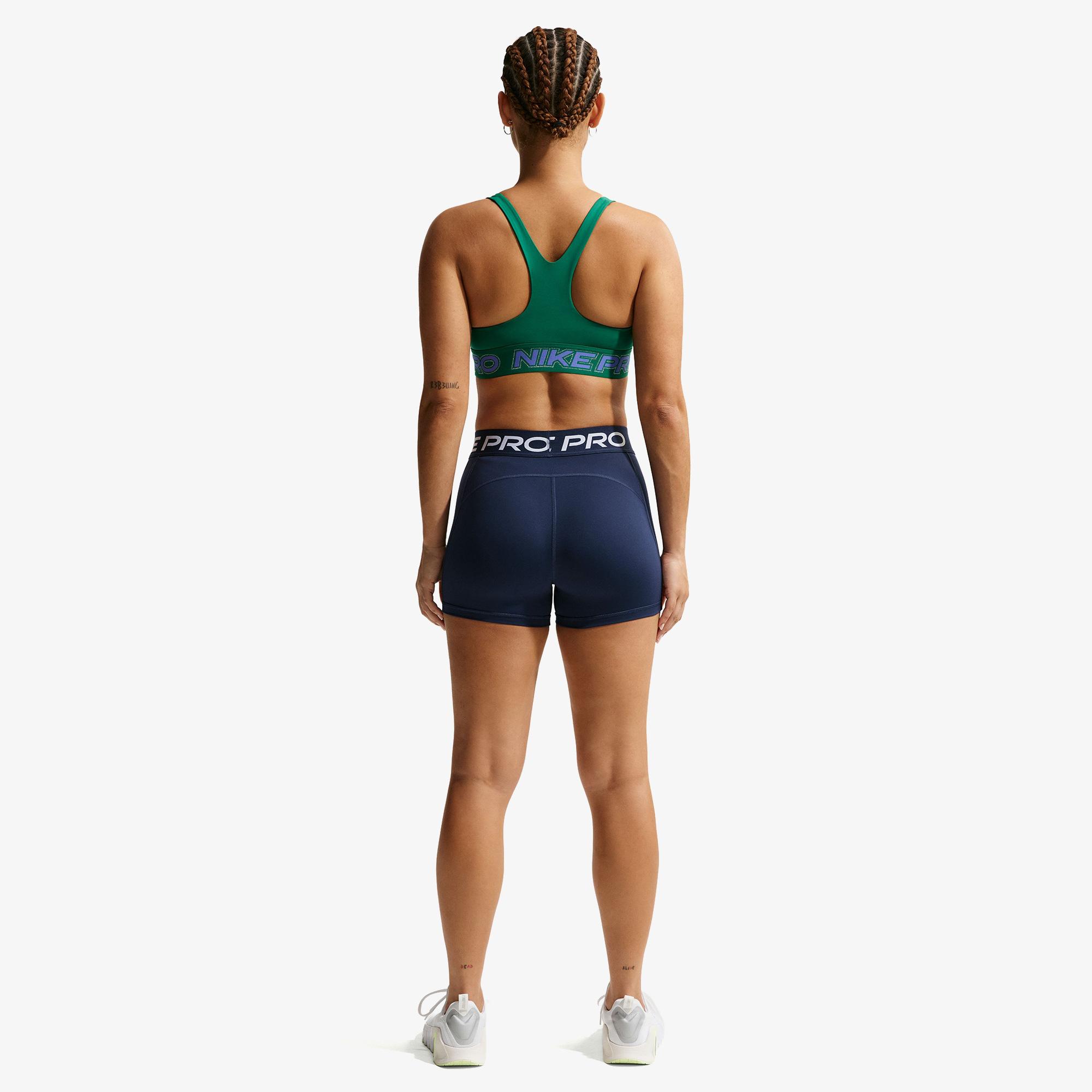 Nike Pro Dri-Fit 365 8 cm Kadın Lacivert Kısa Tayt