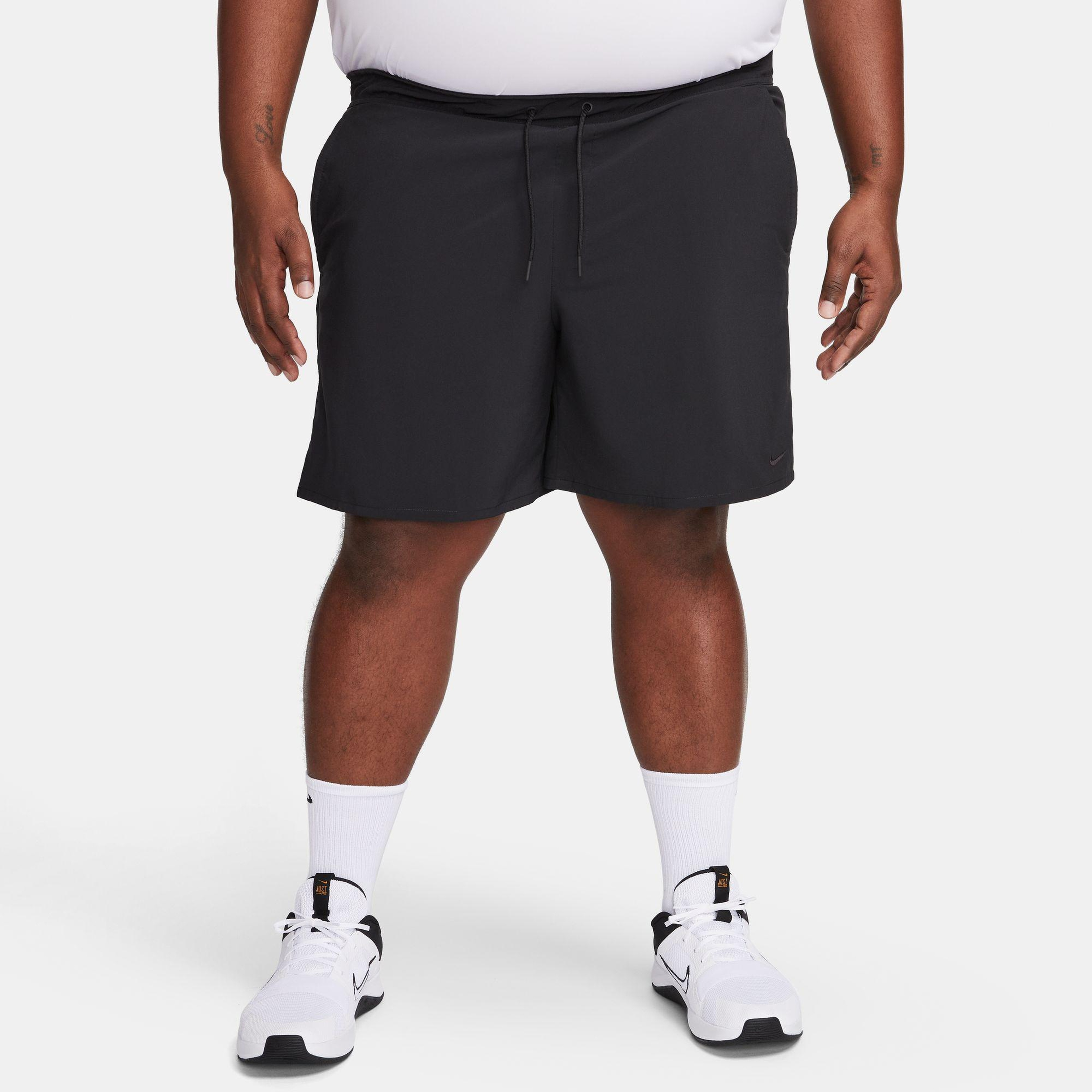 Nike Dri-Fit Unlimited Woven 18cm Unlined Erkek Siyah Şort