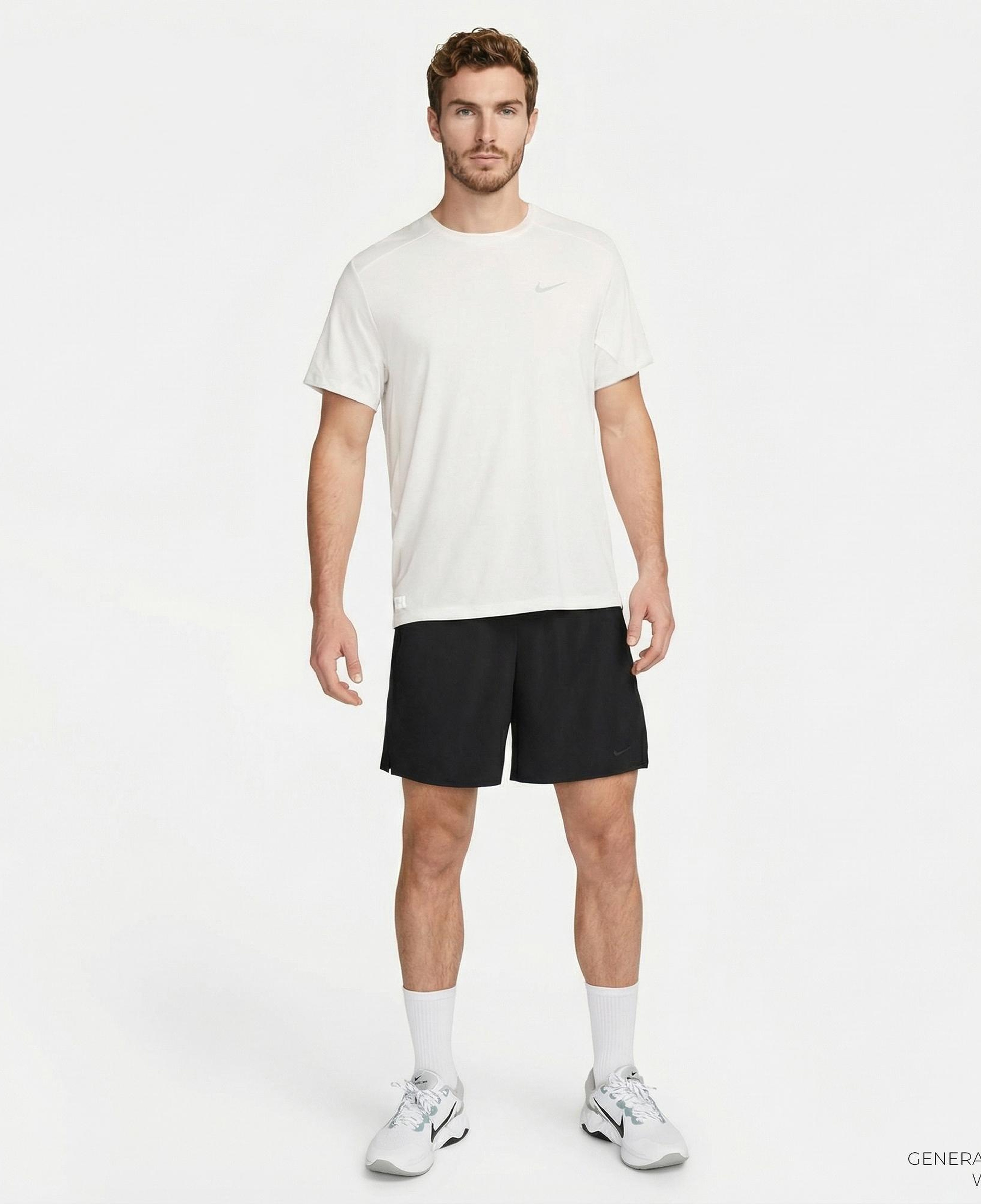 Nike Dri-Fit Unlimited Woven 18cm Unlined Erkek Siyah Şort