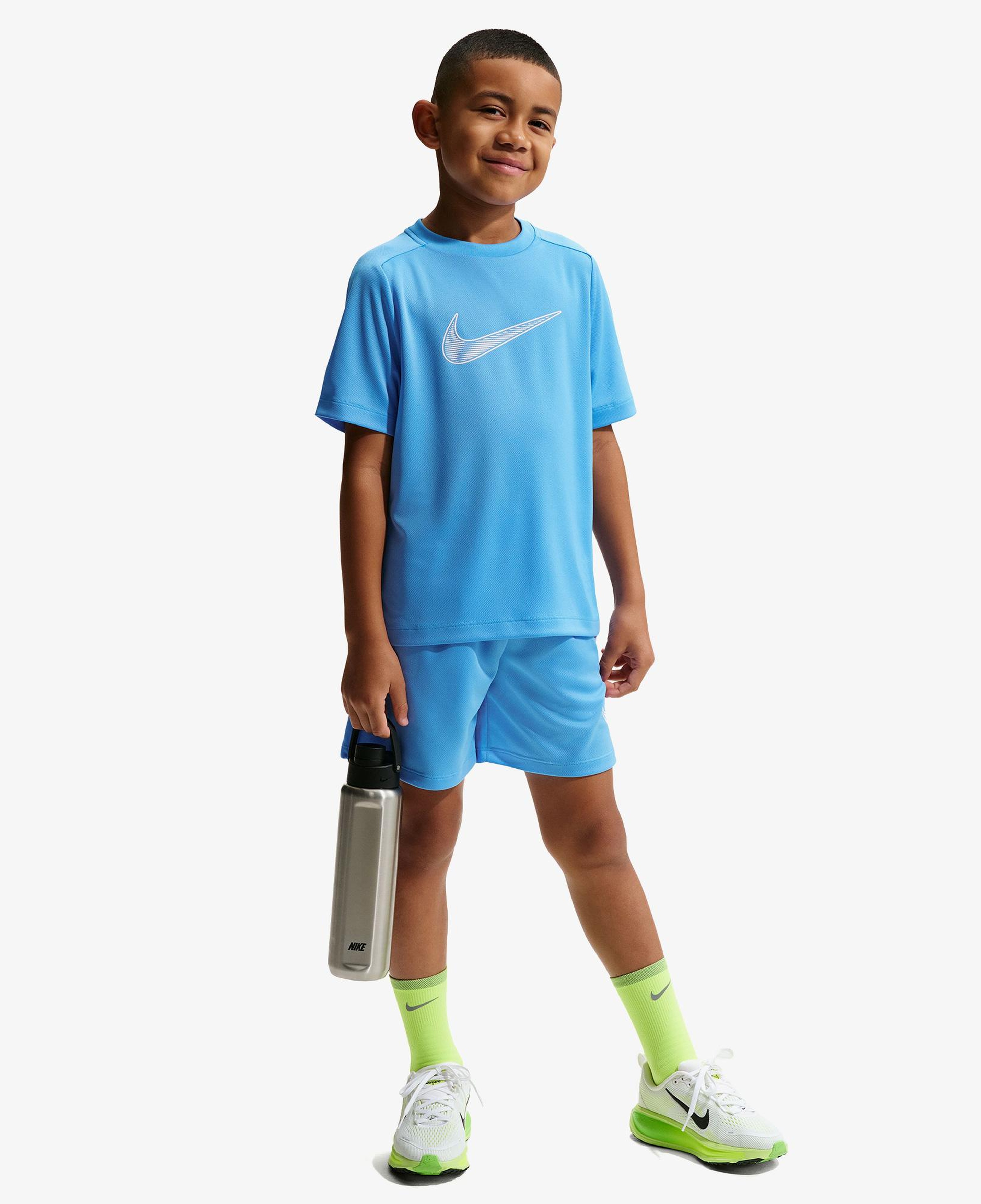 Nike Dri-Fit Multi Çocuk Mavi T-Shirt