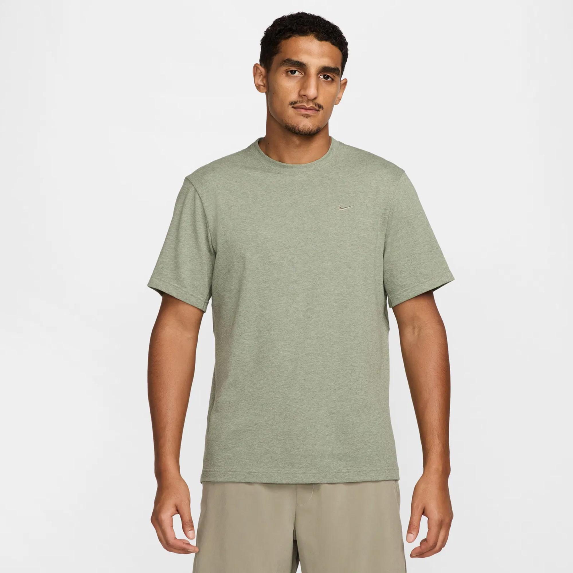 Nike Dri-Fit Primary Erkek Yeşil T-Shirt