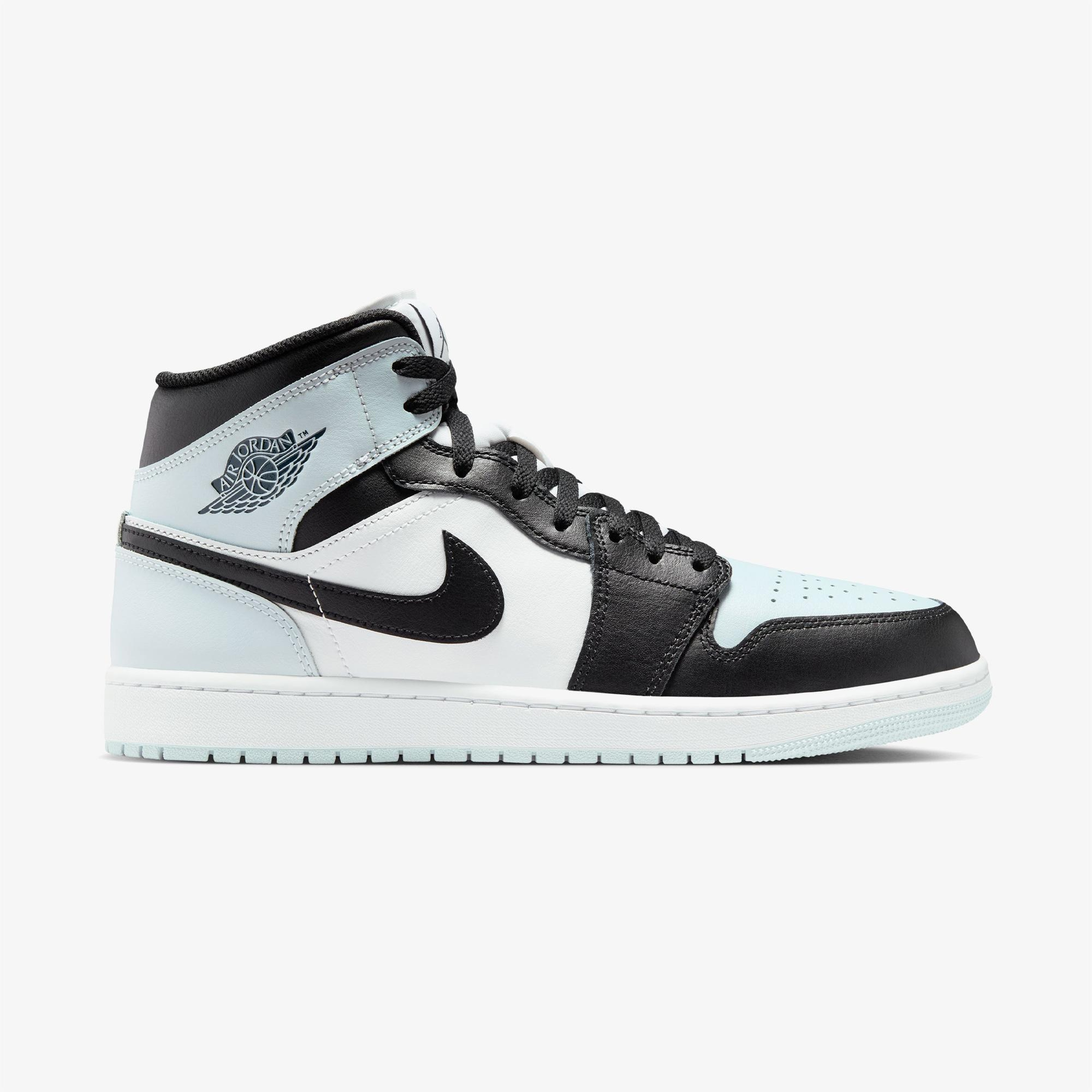 Jordan Air 1 Mid Erkek Mavi Spor Ayakkabı