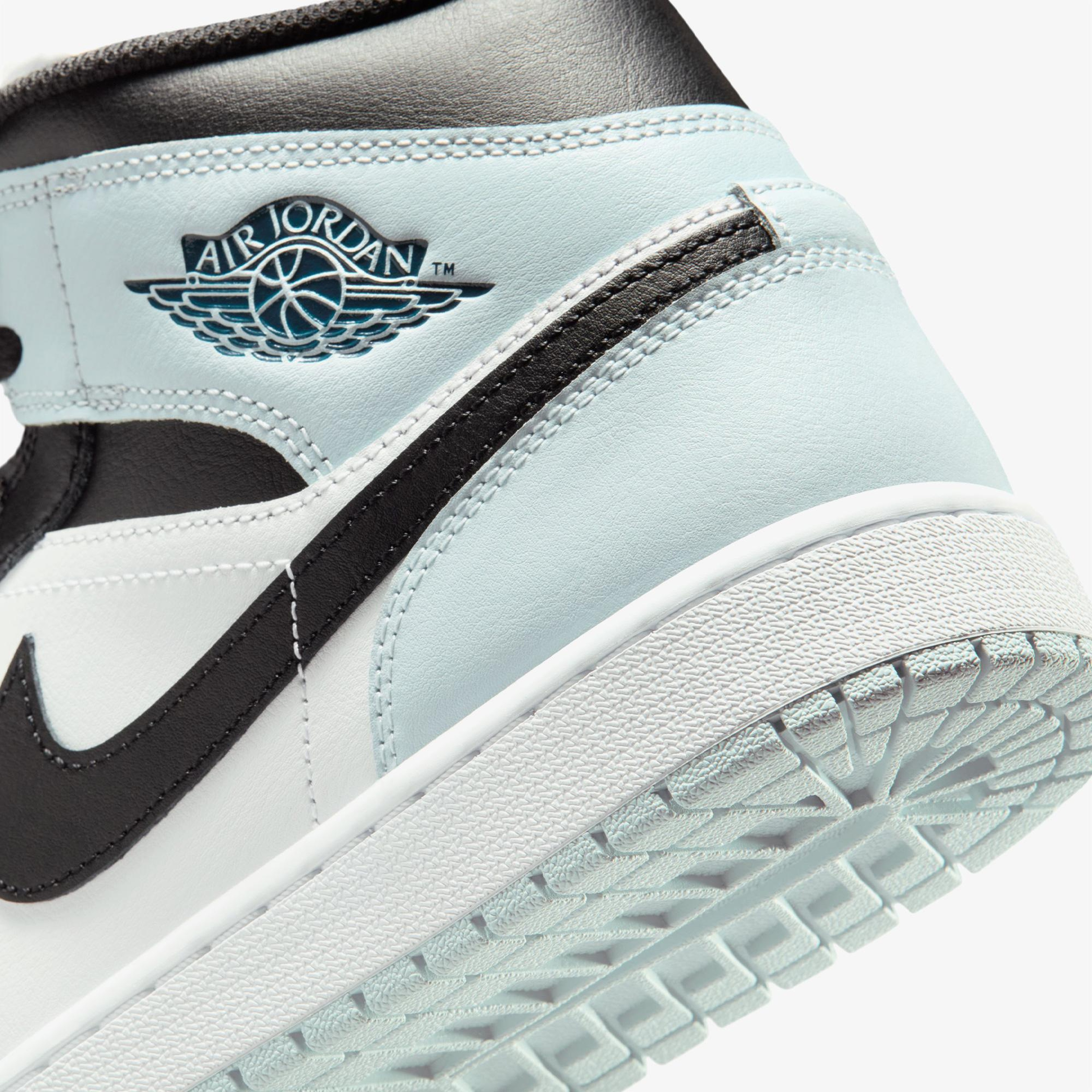 Jordan Air 1 Mid Erkek Mavi Spor Ayakkabı