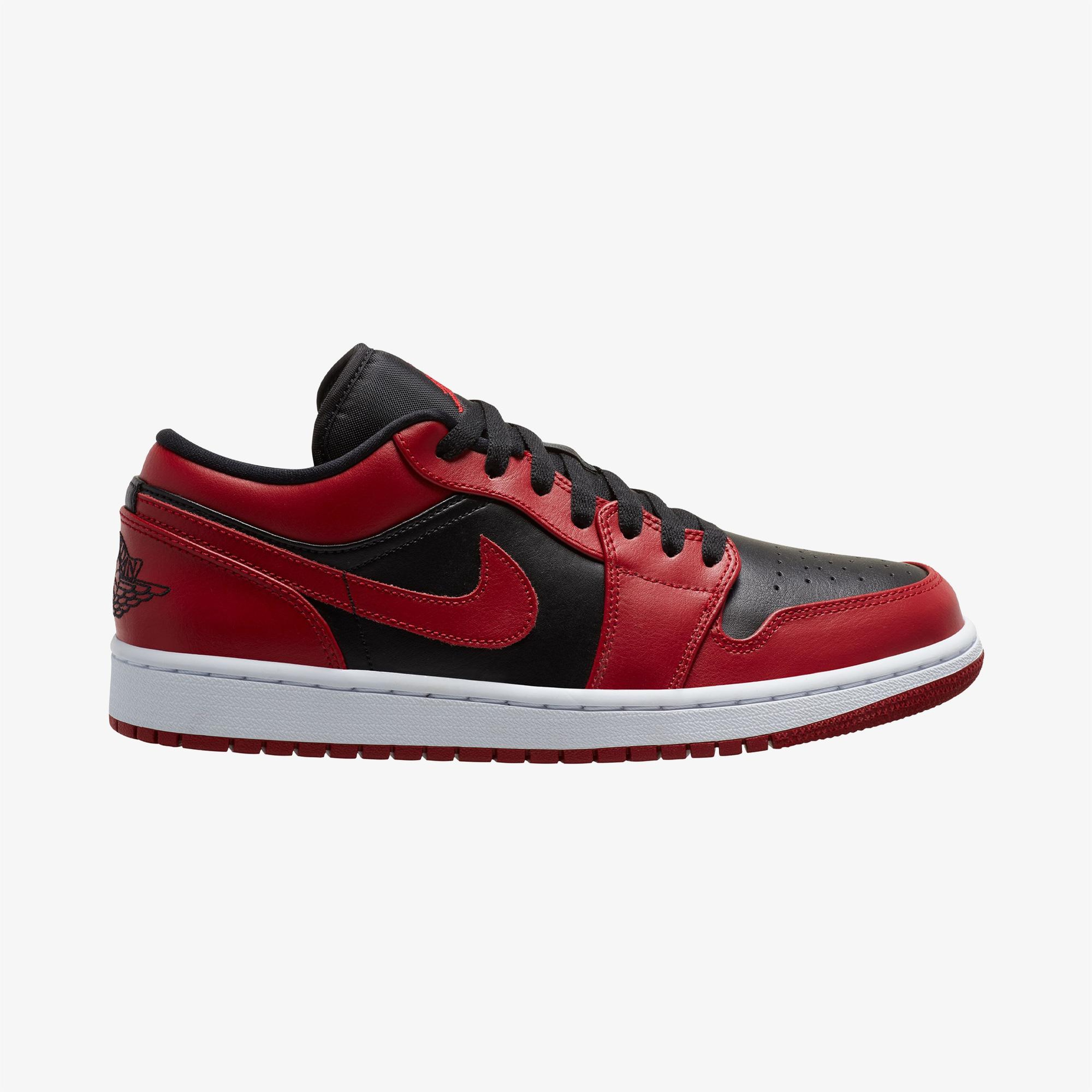 Jordan Air 1 Low Erkek Kırmızı Spor Ayakkabı