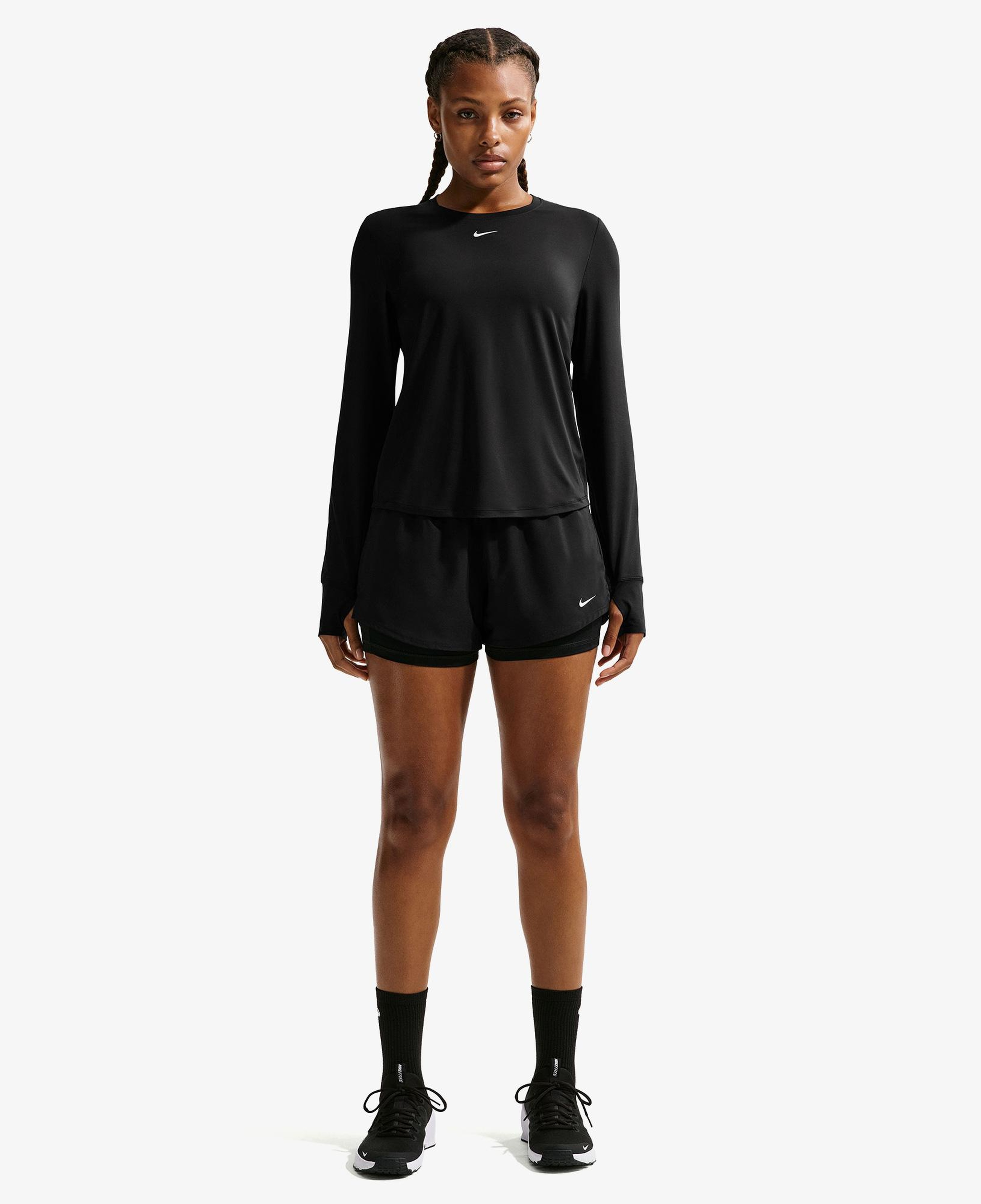 Nike Dri-Fit One 8 cm Kadın Siyah Şort