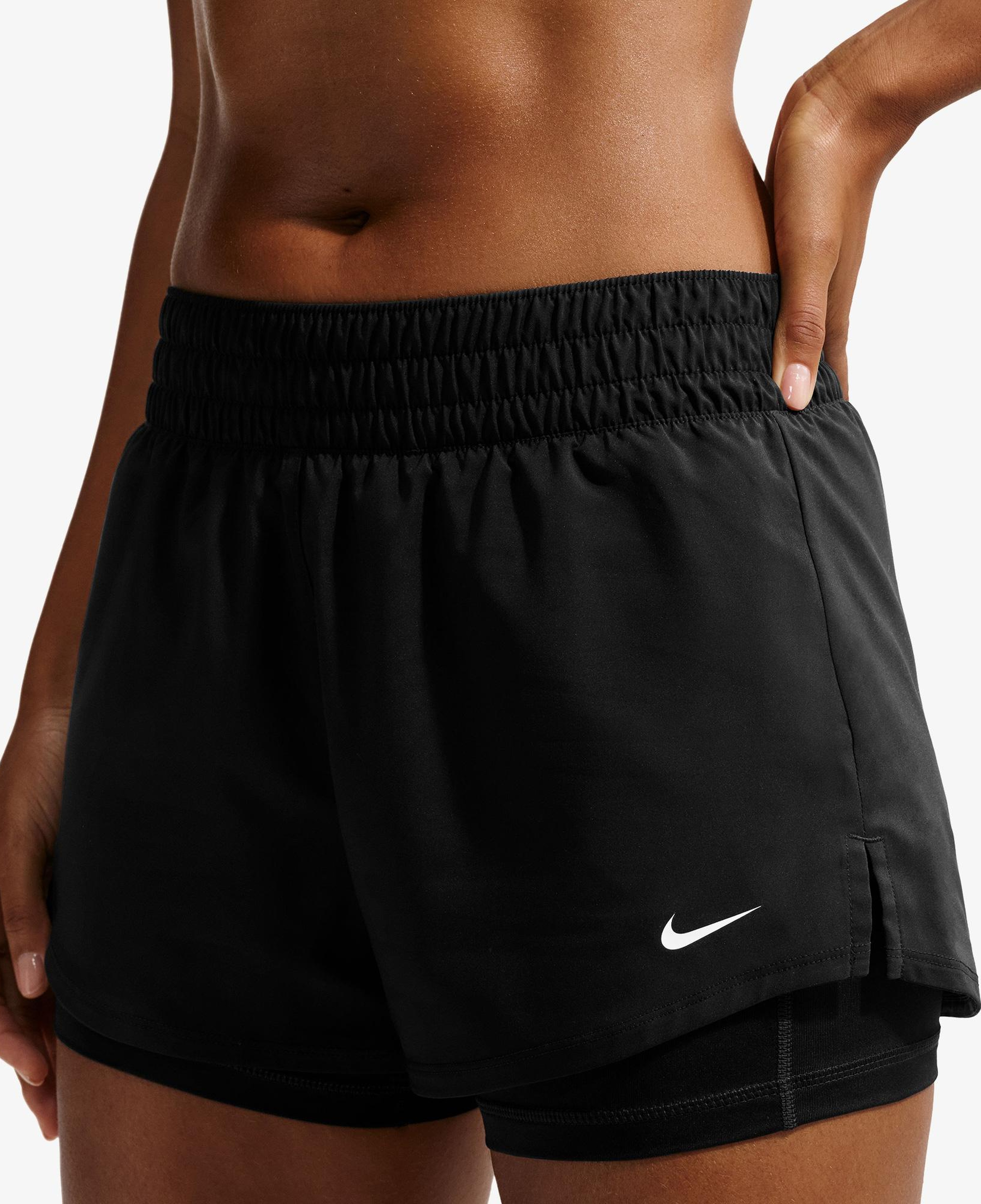 Nike Dri-Fit One 8 cm Kadın Siyah Şort