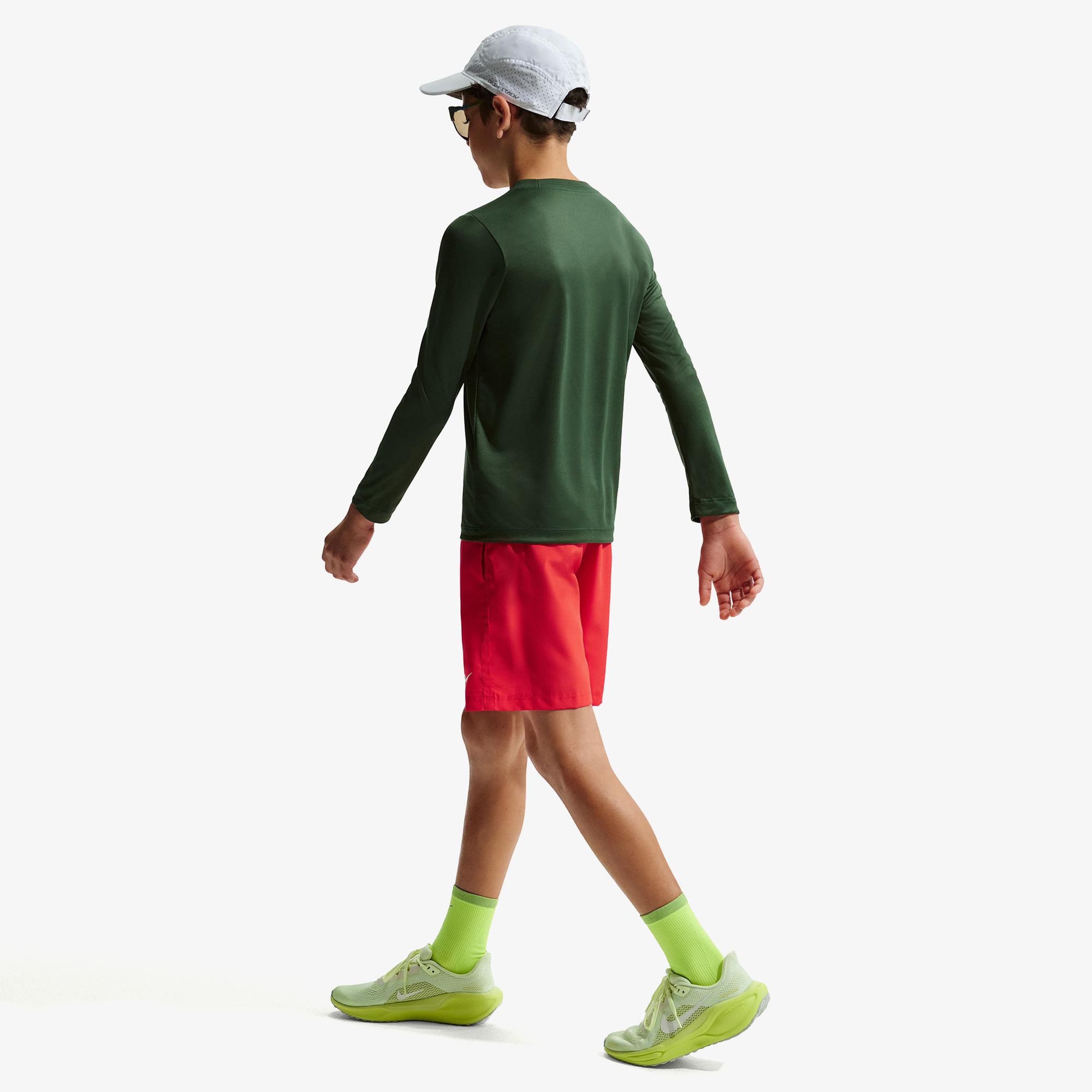 Nike Dri-Fit Multi Woven Çocuk Kırmızı Şort