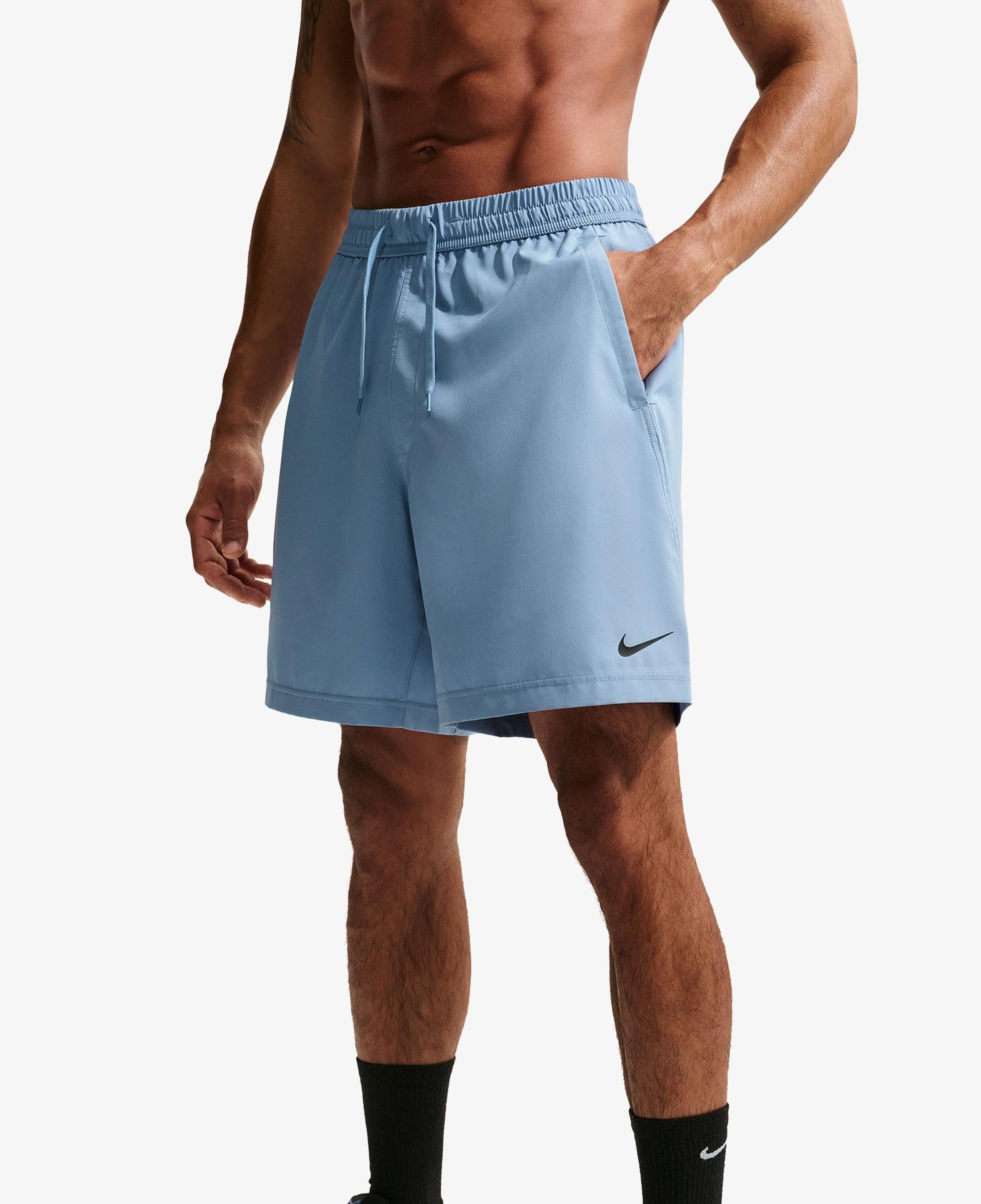 Nike Dri-Fit Form 18 cm Erkek Mavi Şort