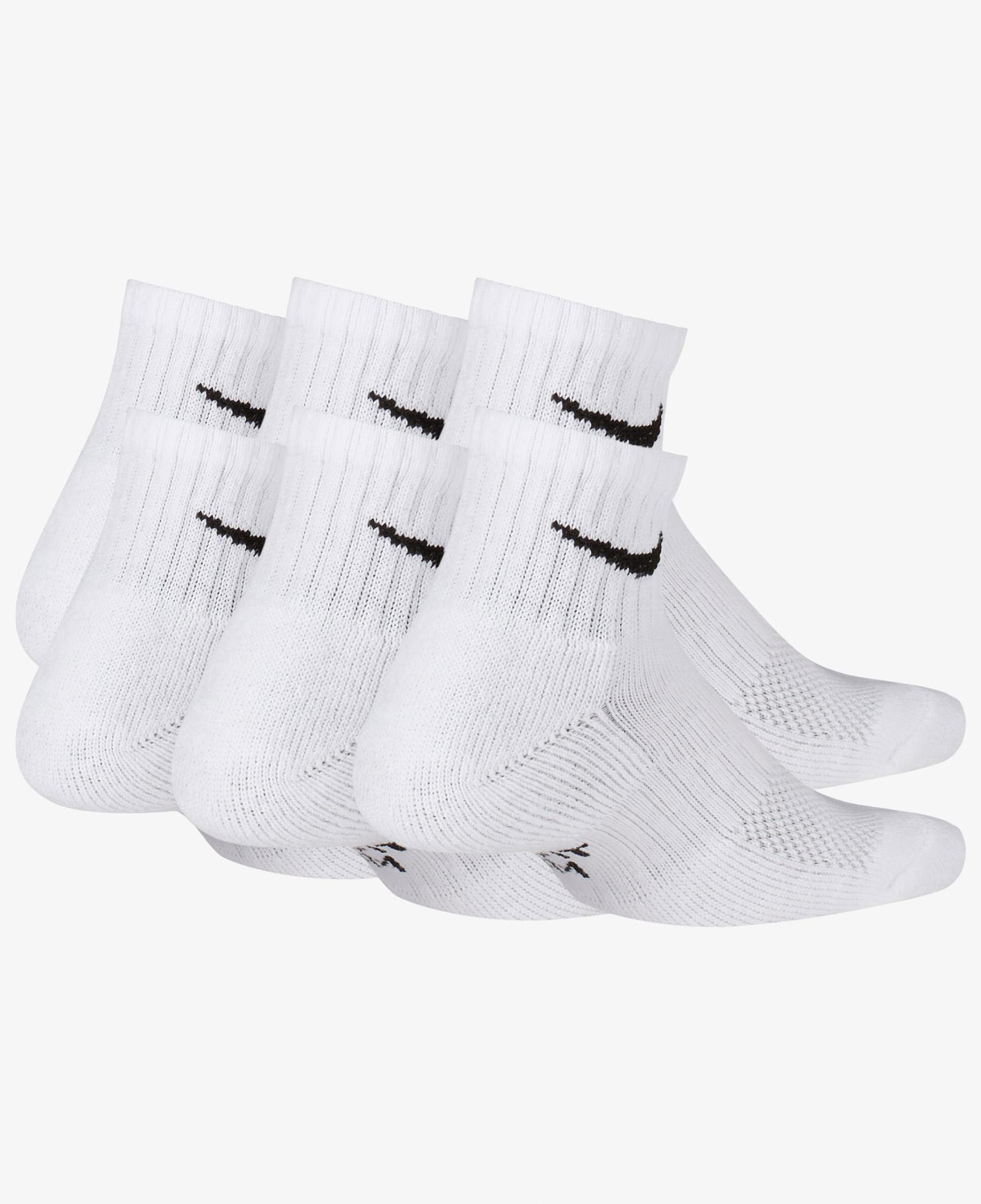 Nike Everyday Cush 6' lı Çocuk Beyaz Çorap