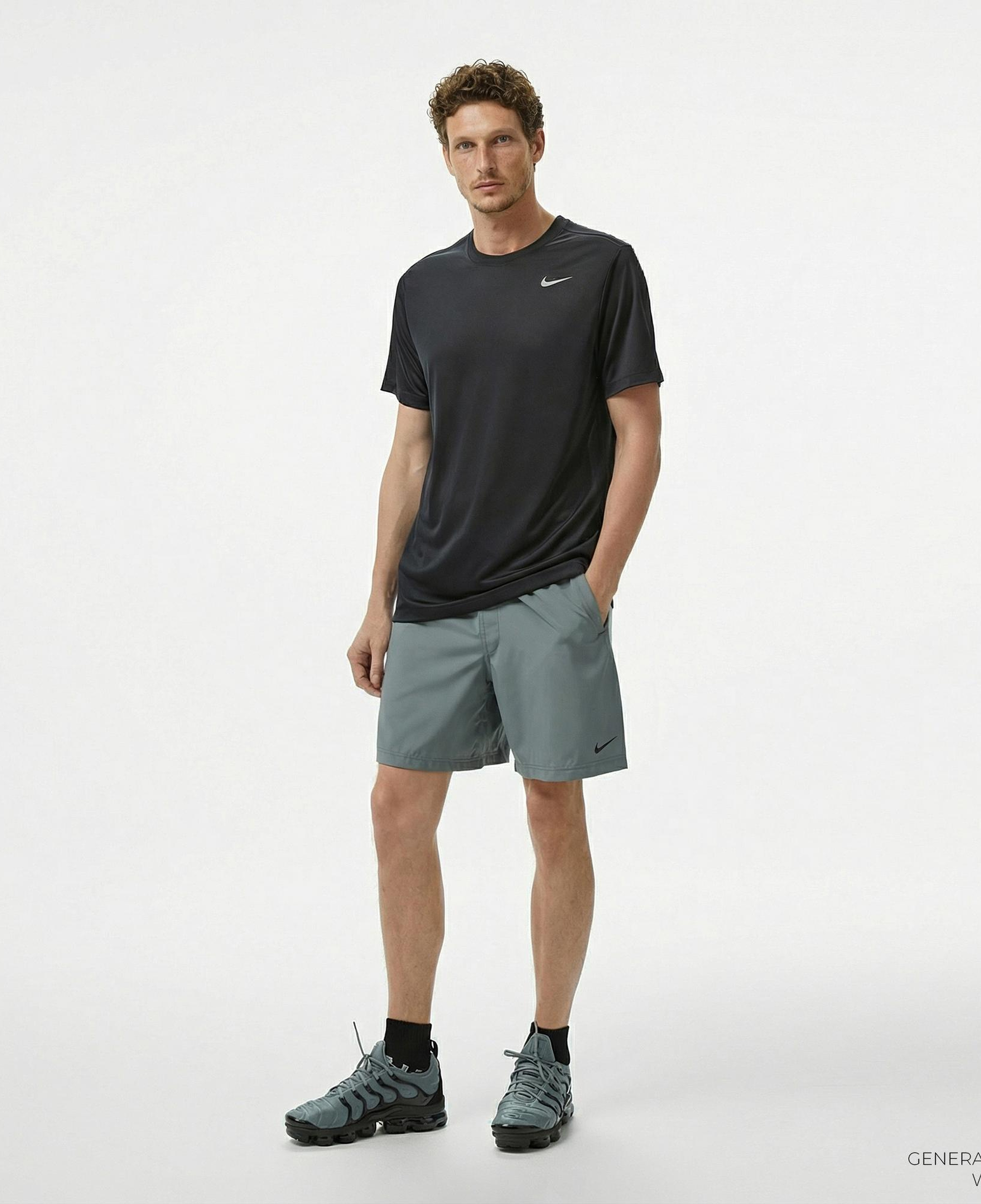 Nike Dri-Fit Form Erkek Gri Şort