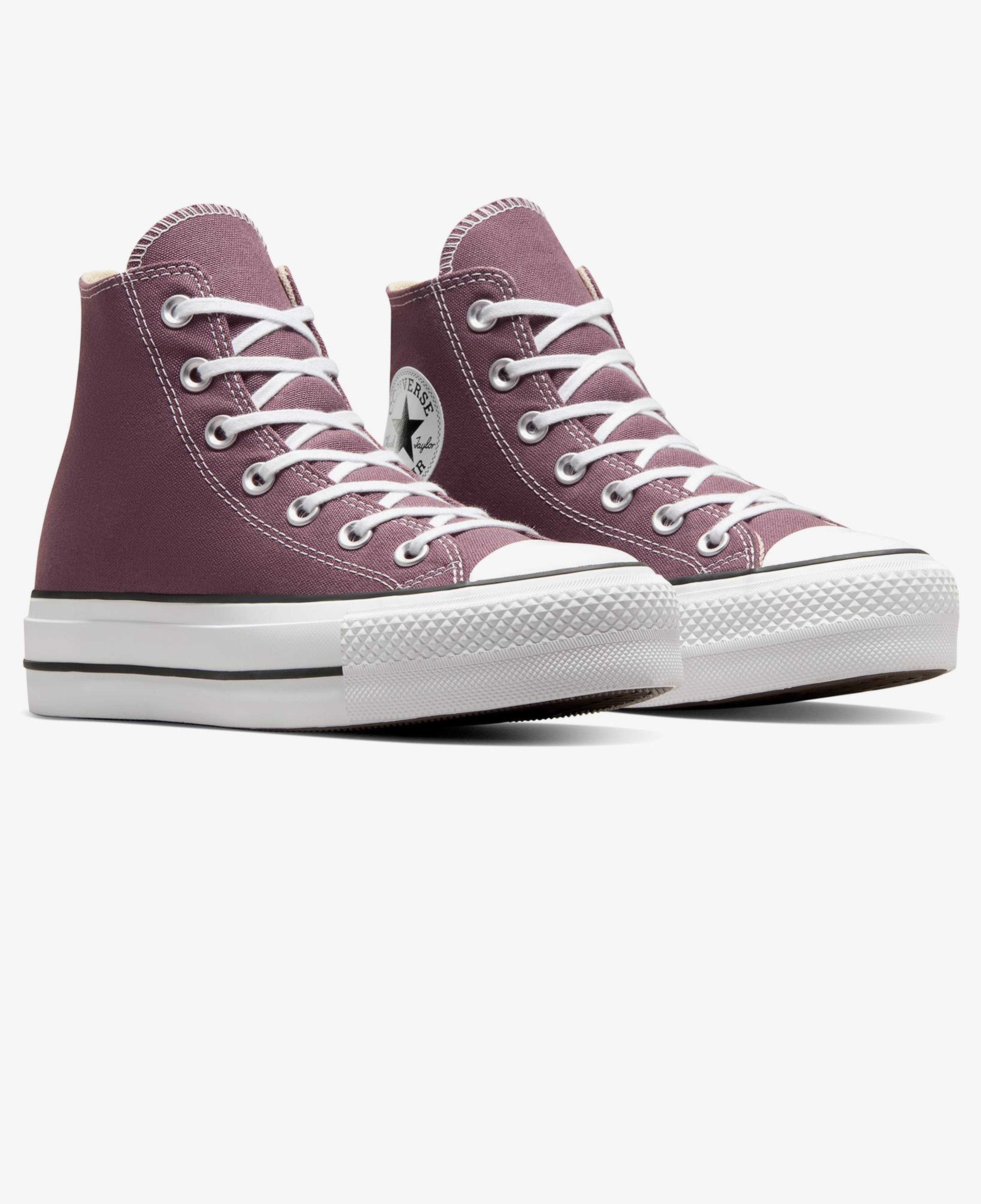 Converse Chuck Taylor All Star Lift Unisex Bordo Platform Sneaker