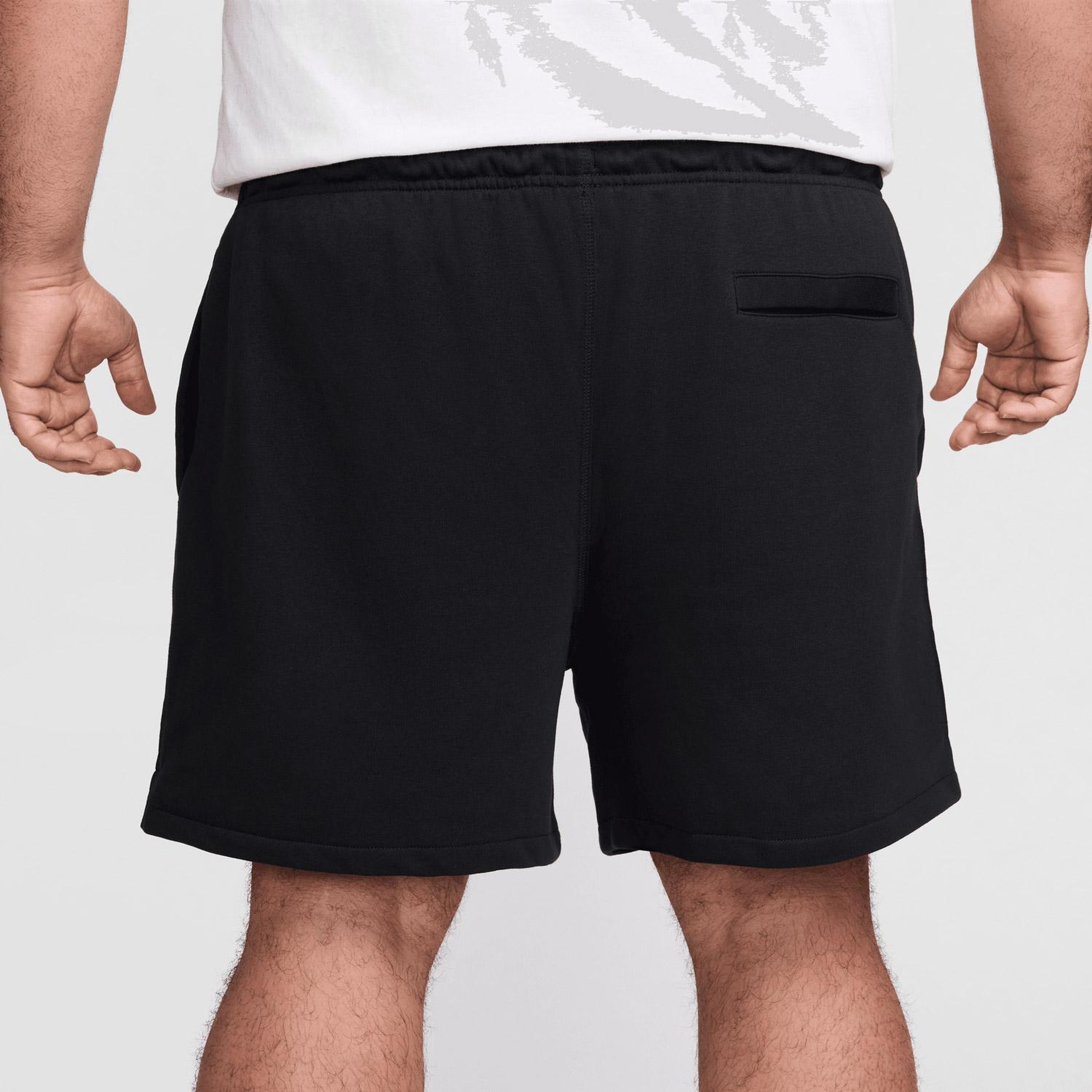 Nike Club Flow Erkek Siyah Şort