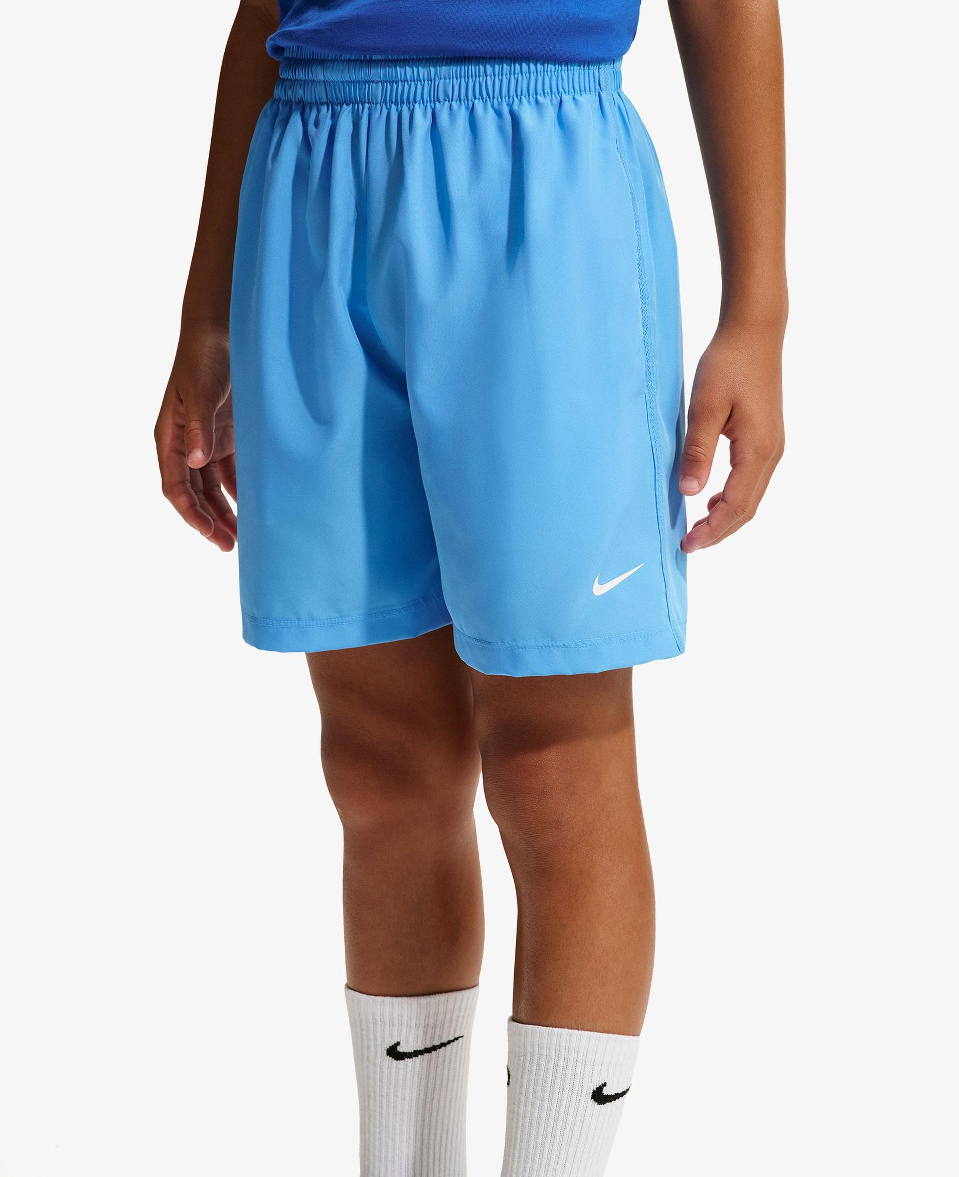 Nike Dri-Fit Multi Woven Çocuk Mavi Şort