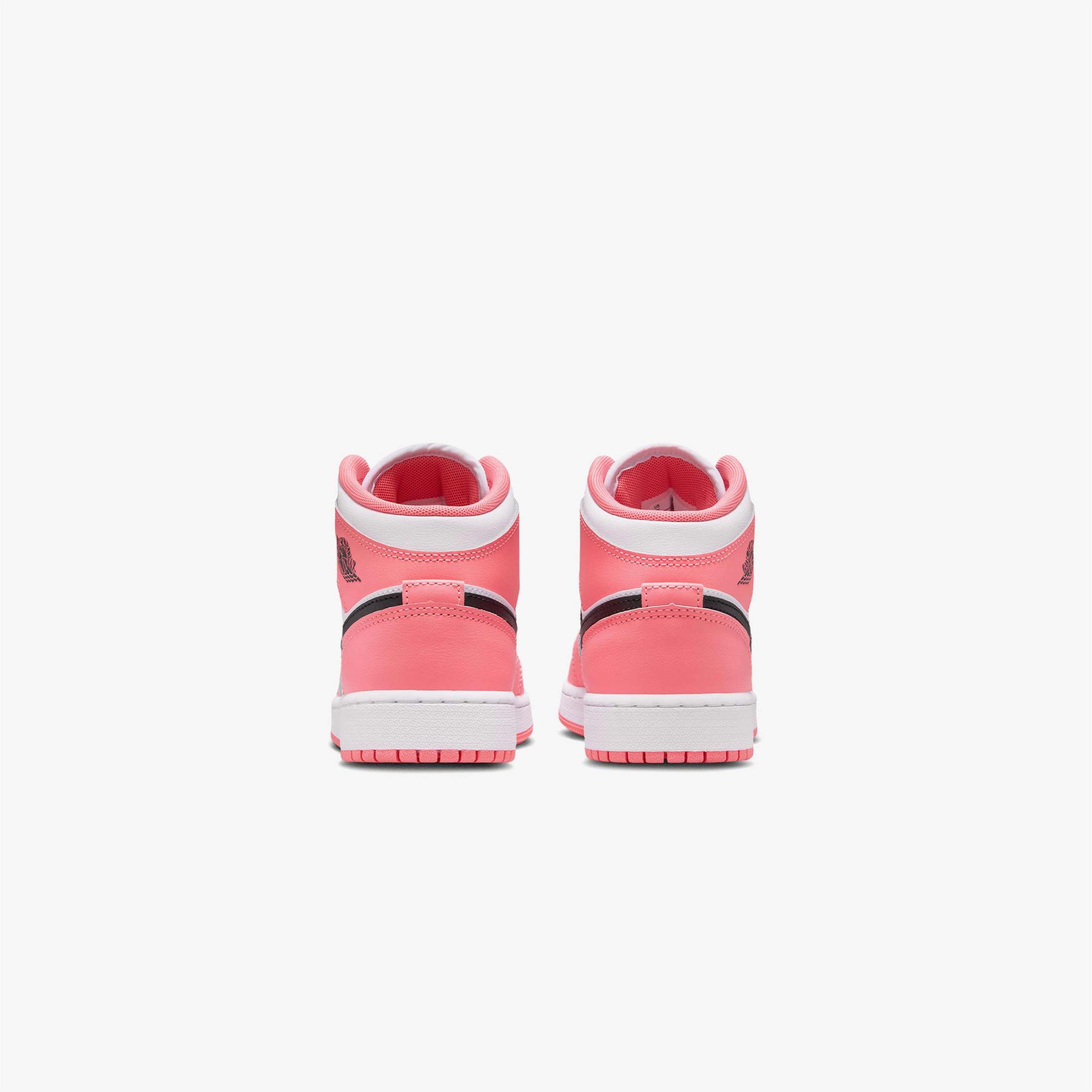 Jordan Air 1 Mid Pembe Spor Ayakkabı