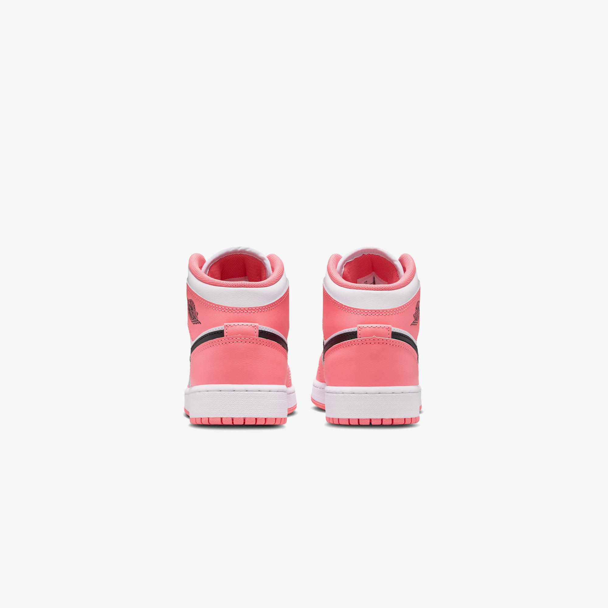 Jordan Air 1 Mid Pembe Spor Ayakkabı