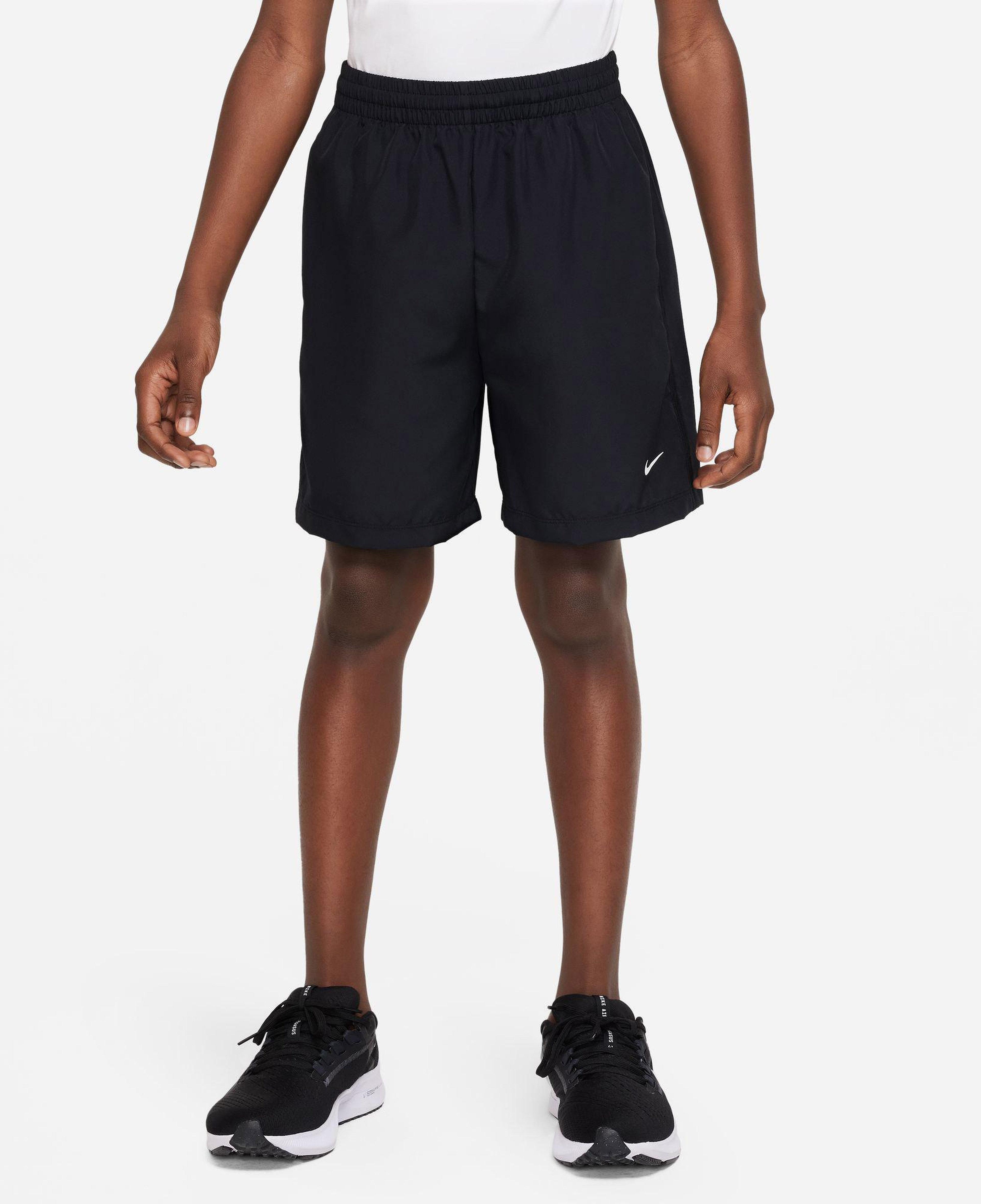 Nike Dri-Fit Multi Woven Çocuk Siyah Şort