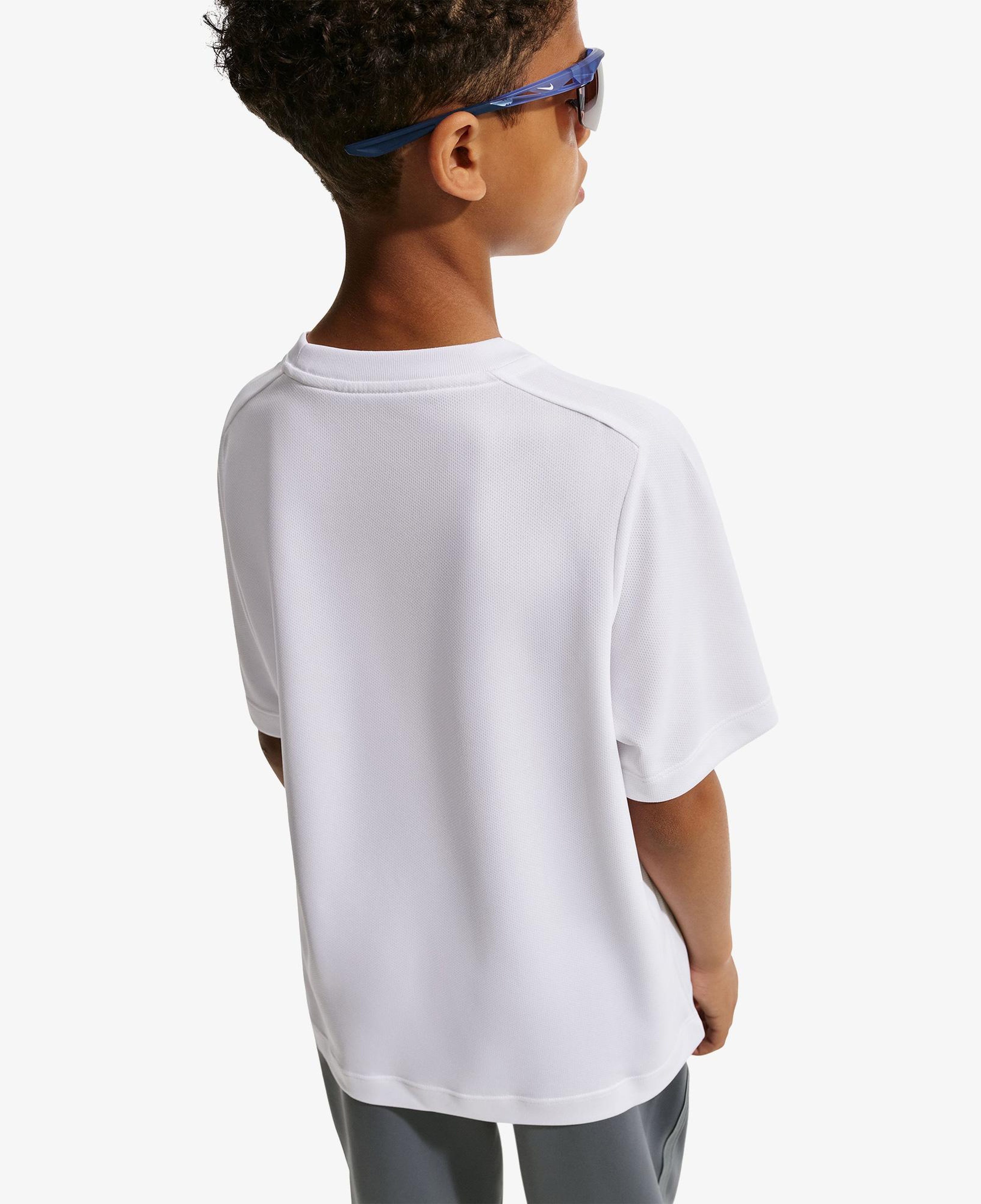 Nike Dri-Fit Multi Çocuk Beyaz T-Shirt