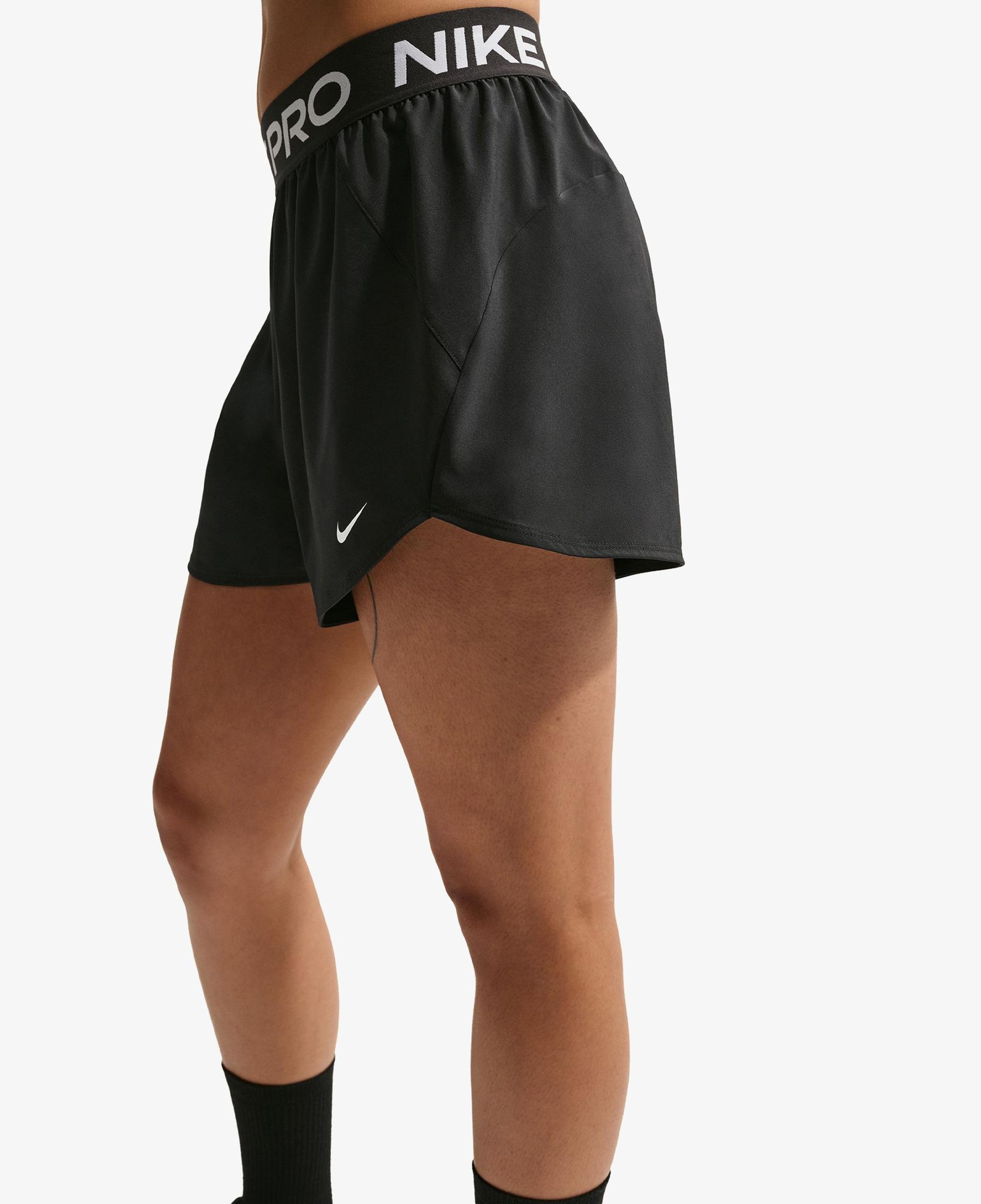 Nike Pro Dri-Fit 365 Woven 8 cm Kadın Siyah Şort