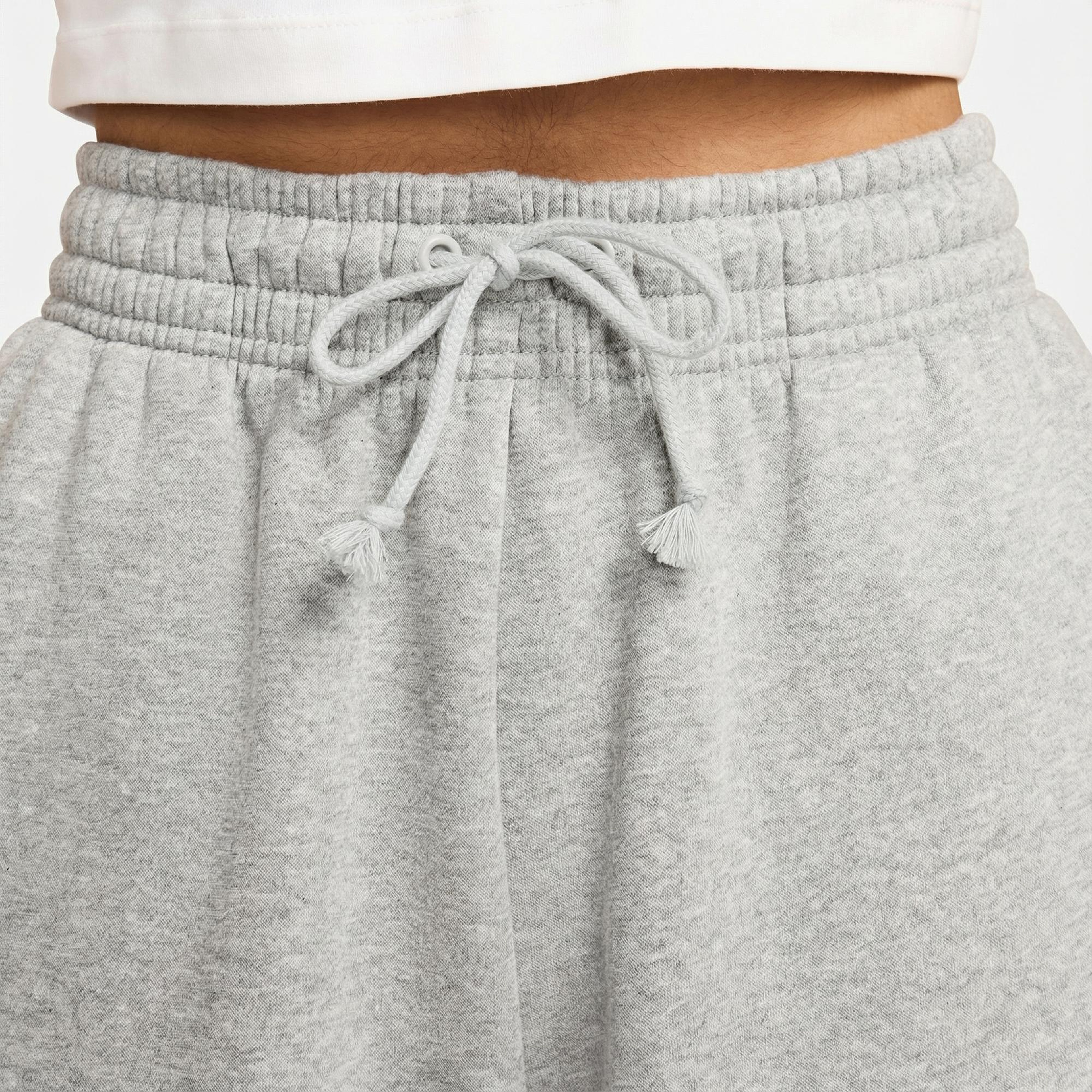 Nike Sportswear Phoenix Fleece High Rise Kadın Gri Eşofman Altı