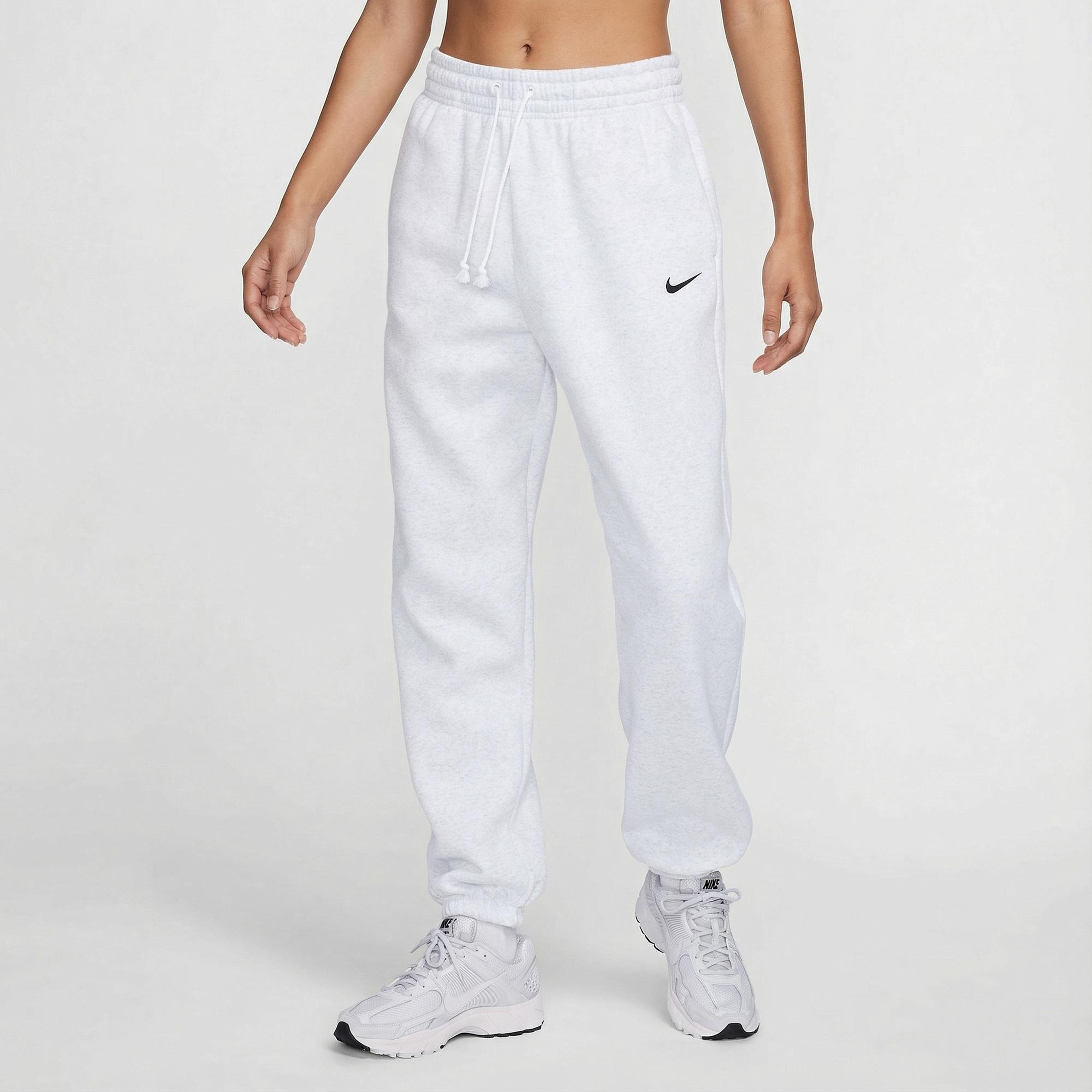 Nike Sportswear Phoenix Fleece Kadın Beyaz Eşofman Altı