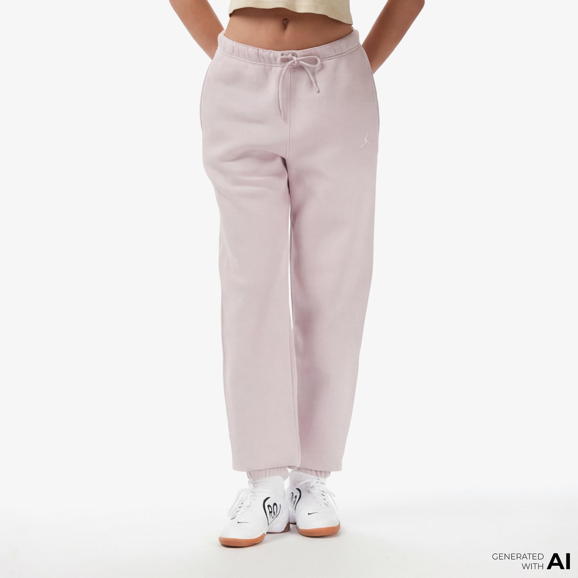 Jordan Brooklyn Fleece Kadın Pembe Eşofman Altı