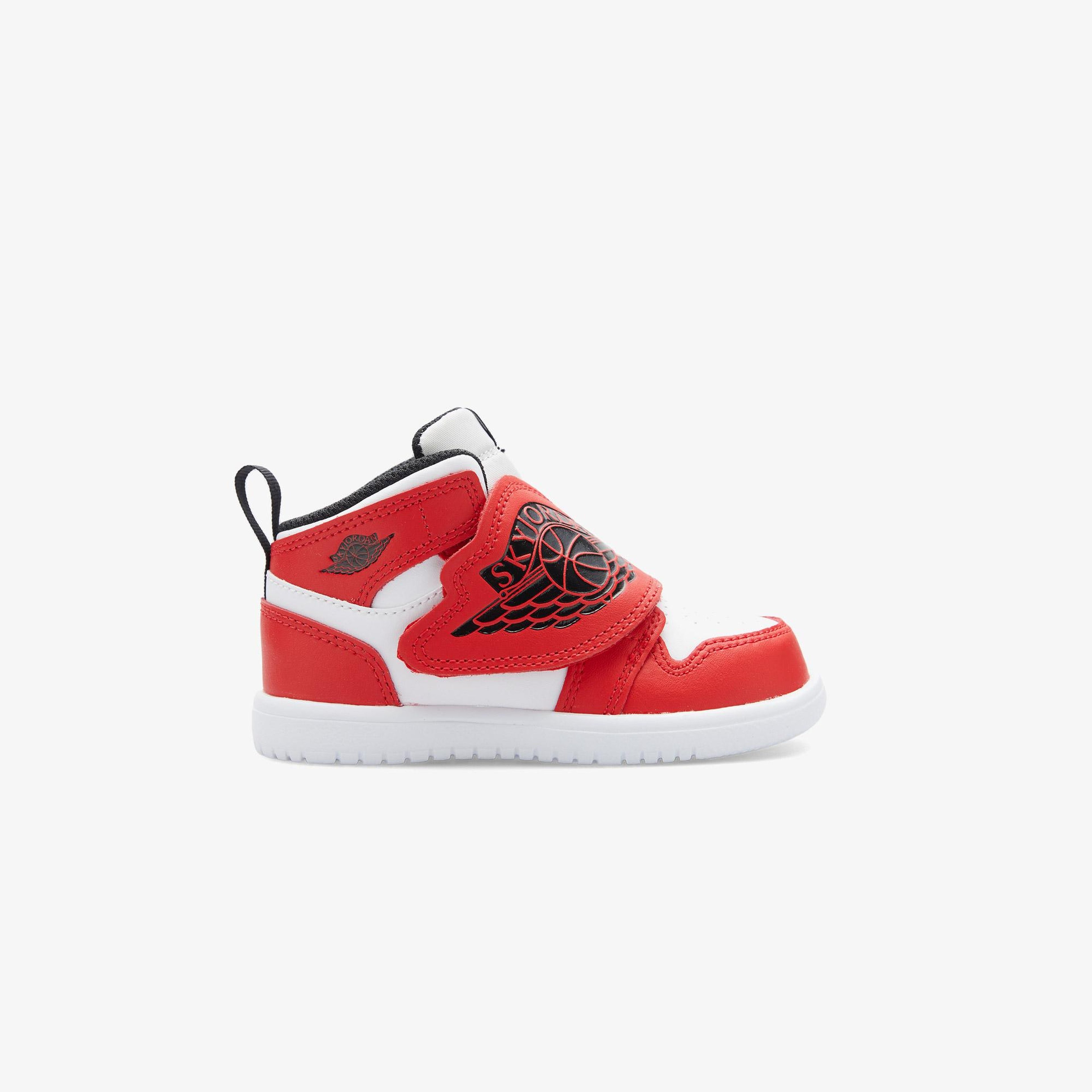 Jordan Sky 1 Çocuk Kırmızı Spor Ayakkabı