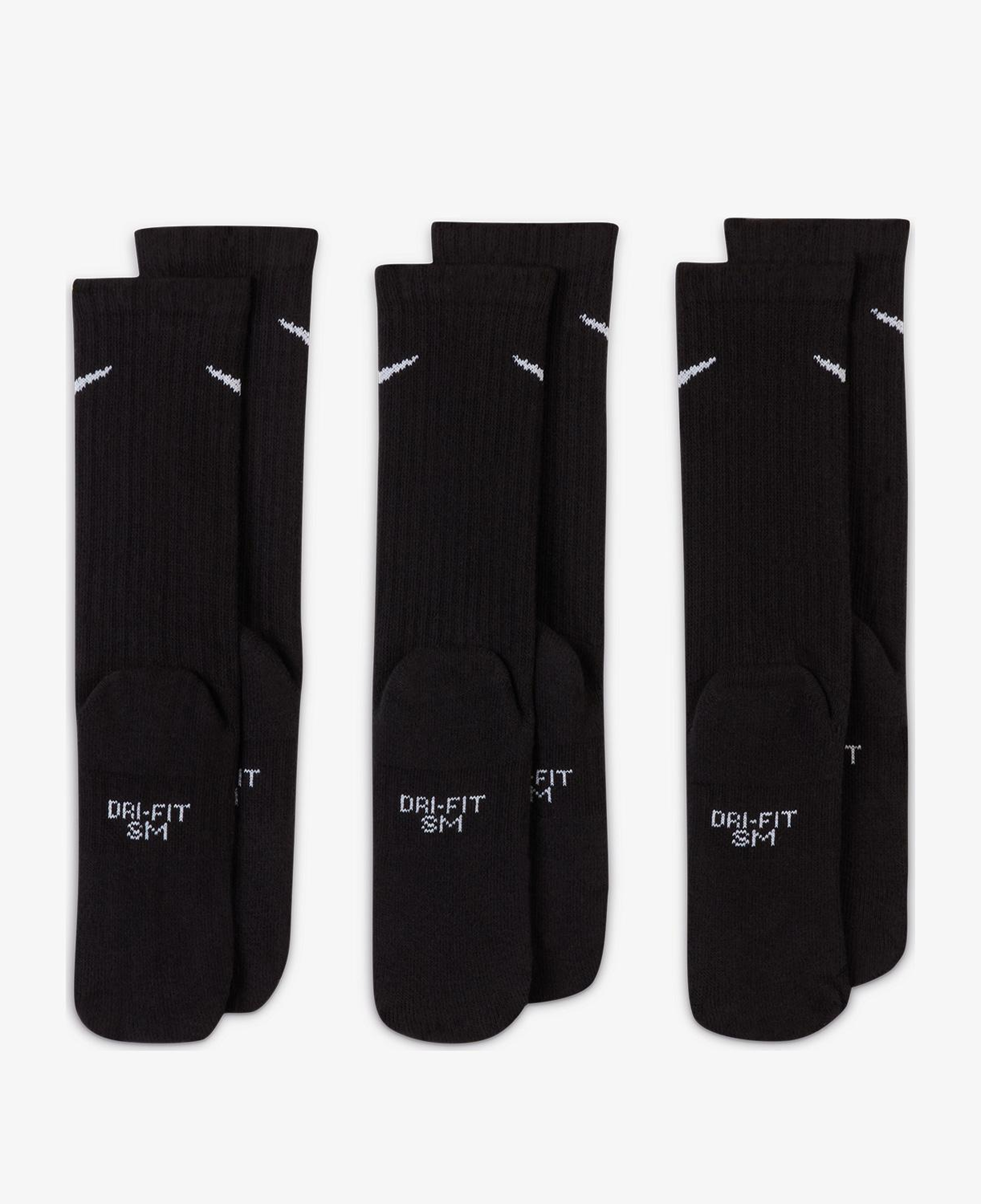 Nike Everyday 3'lü Çocuk Siyah Çorap