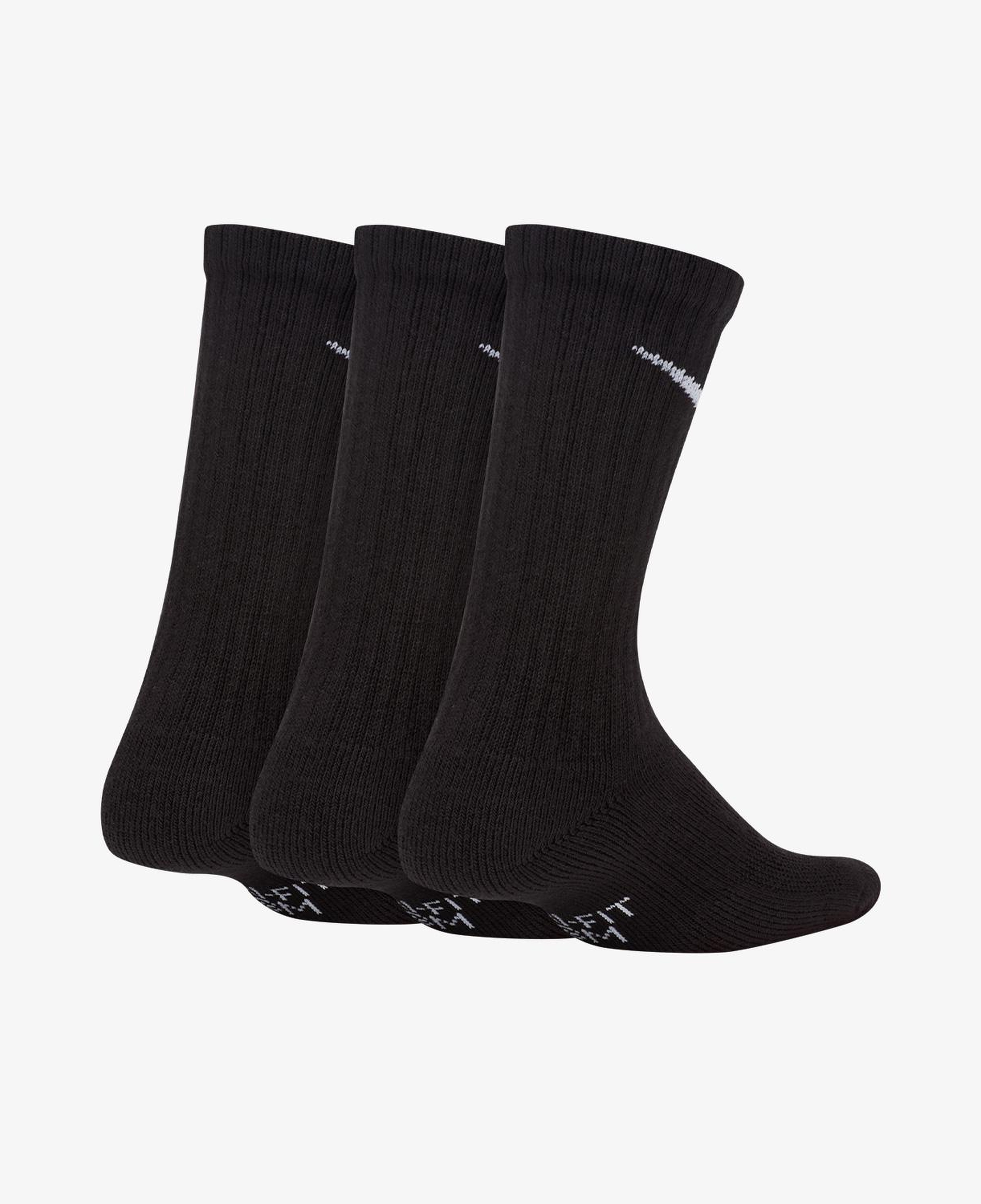 Nike Everyday 3'lü Çocuk Siyah Çorap