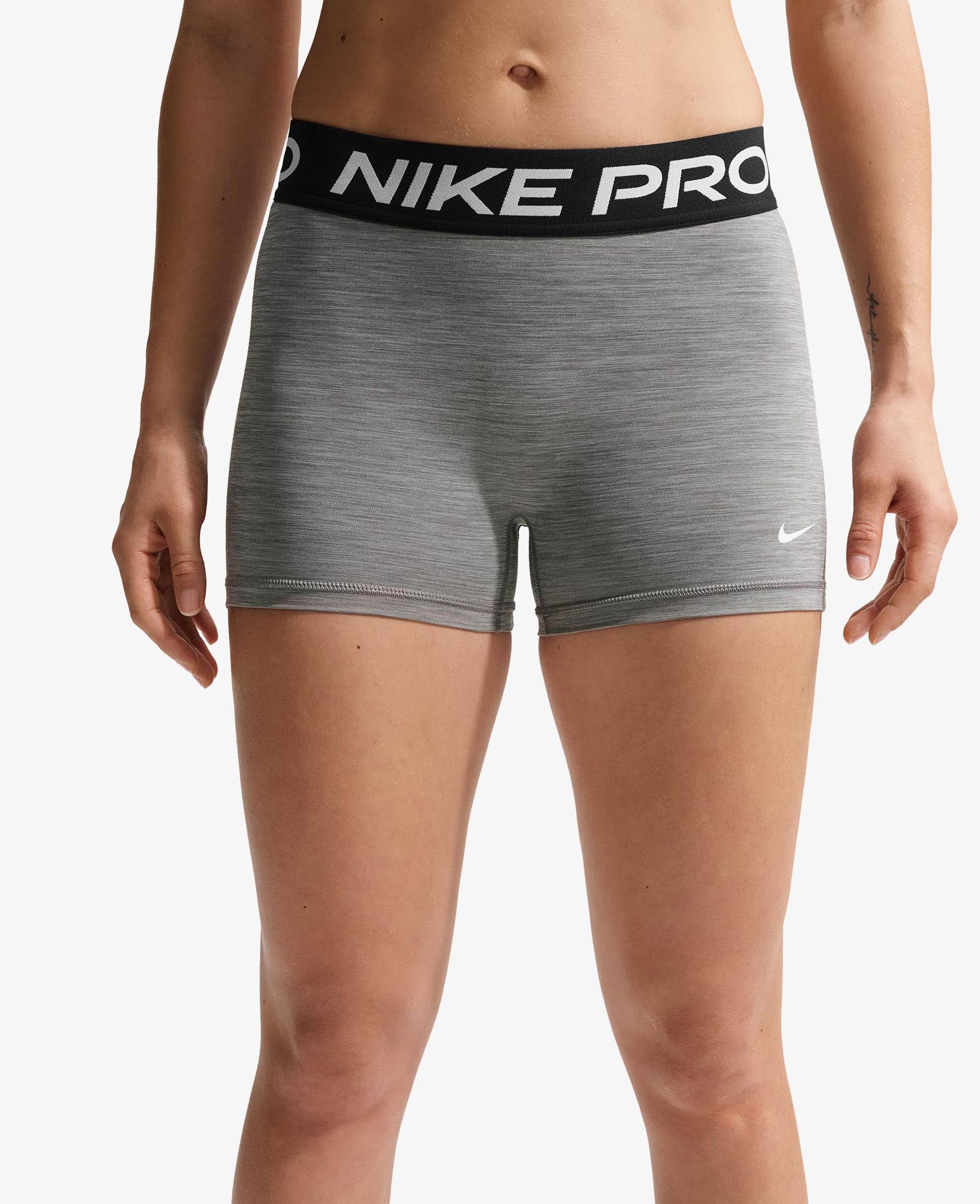 Nike Pro Dri-Fit 365 8 cm Kadın Gri Kısa Tayt