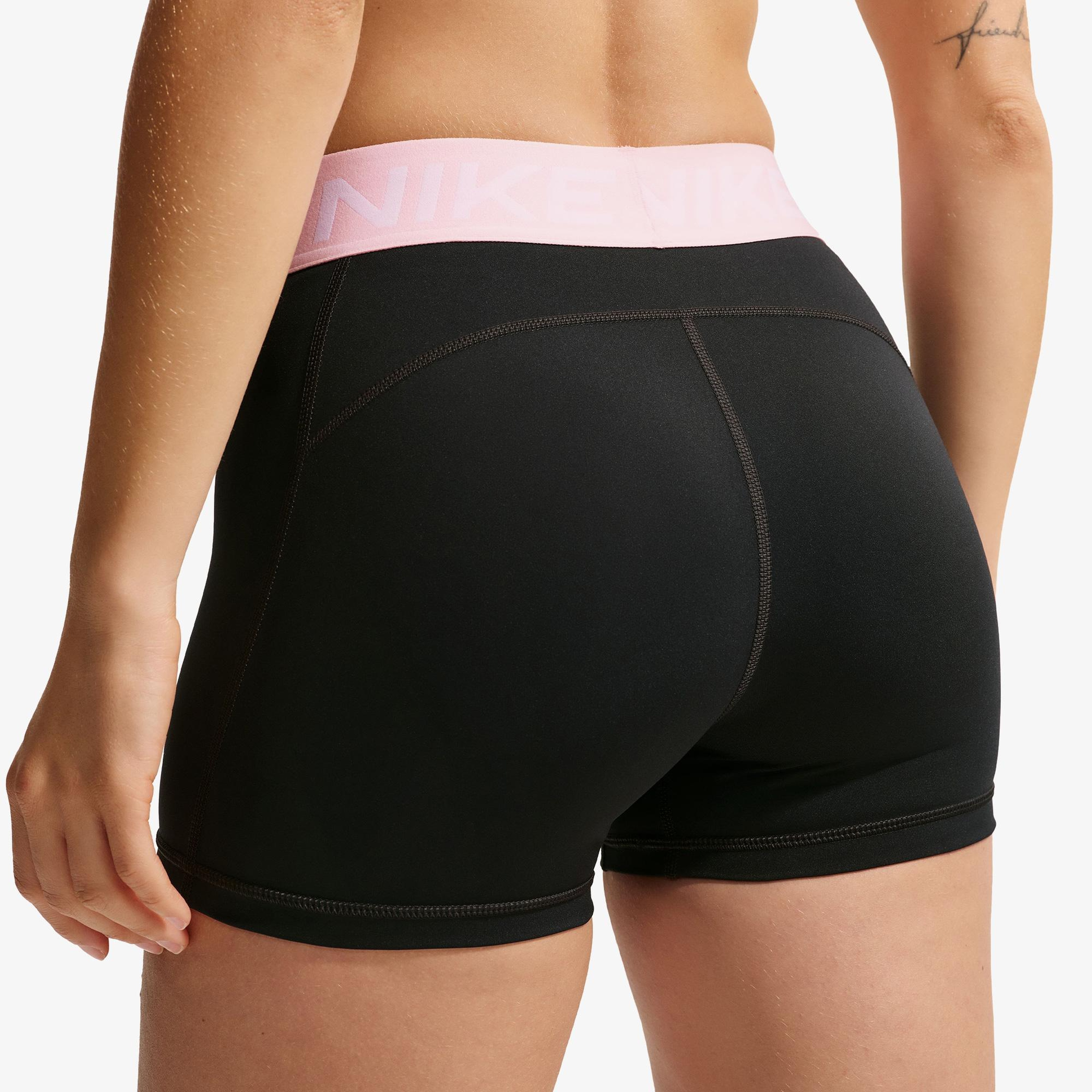 Nike Pro Dri-Fit 365 8 cm Kadın Siyah Kısa Tayt