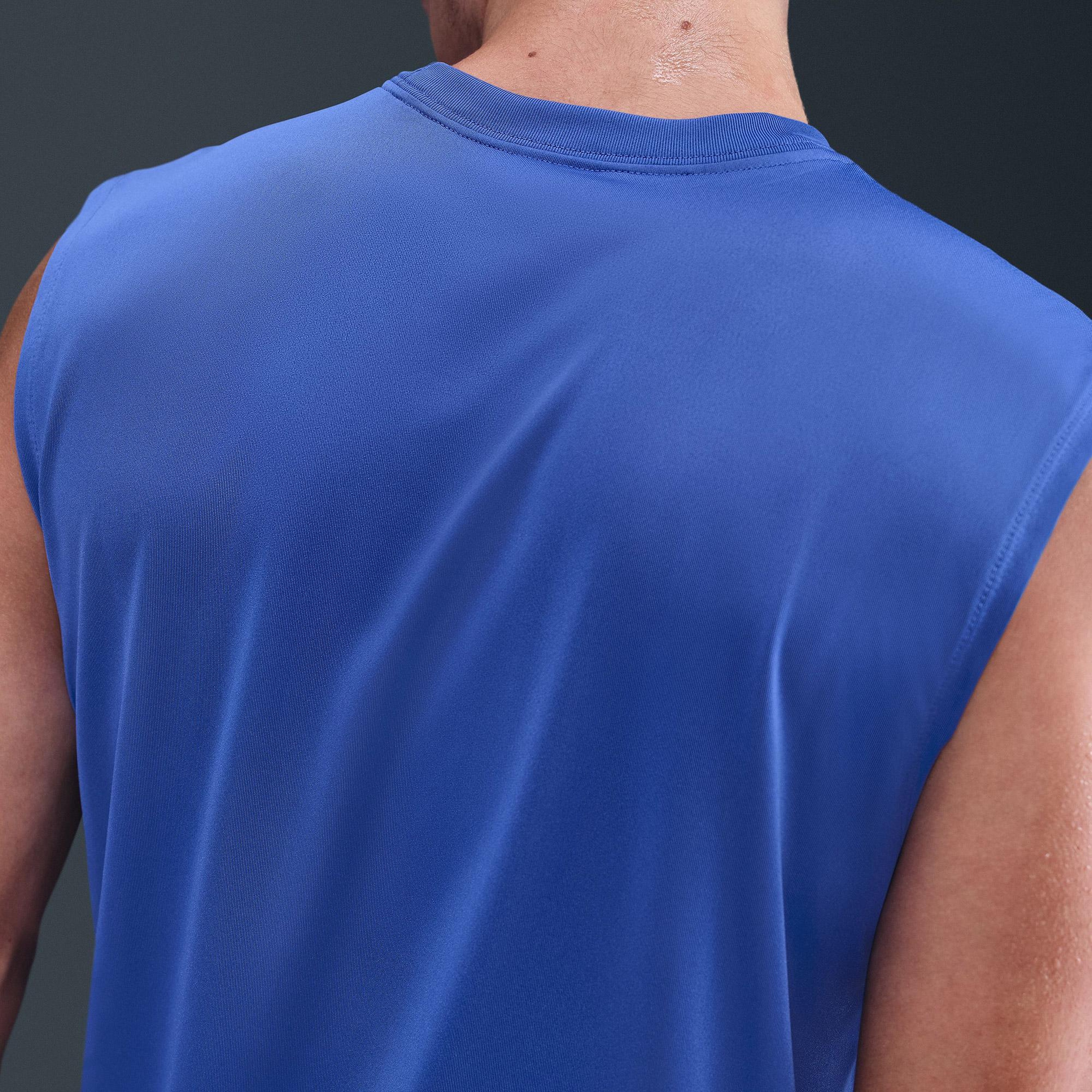 Nike Dri-Fit Legend Erkek Mavi T-Shirt