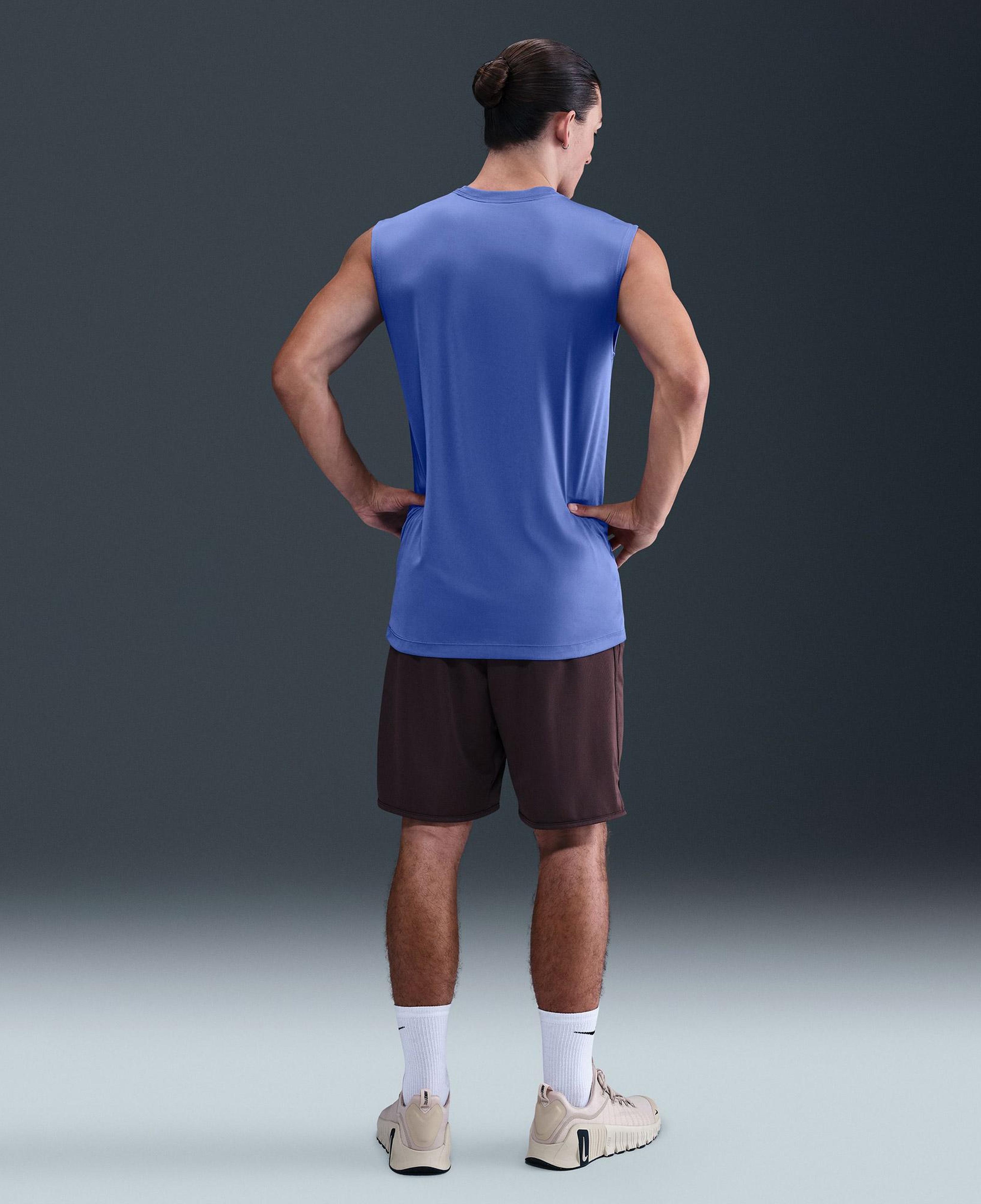 Nike Dri-Fit Legend Erkek Mavi T-Shirt