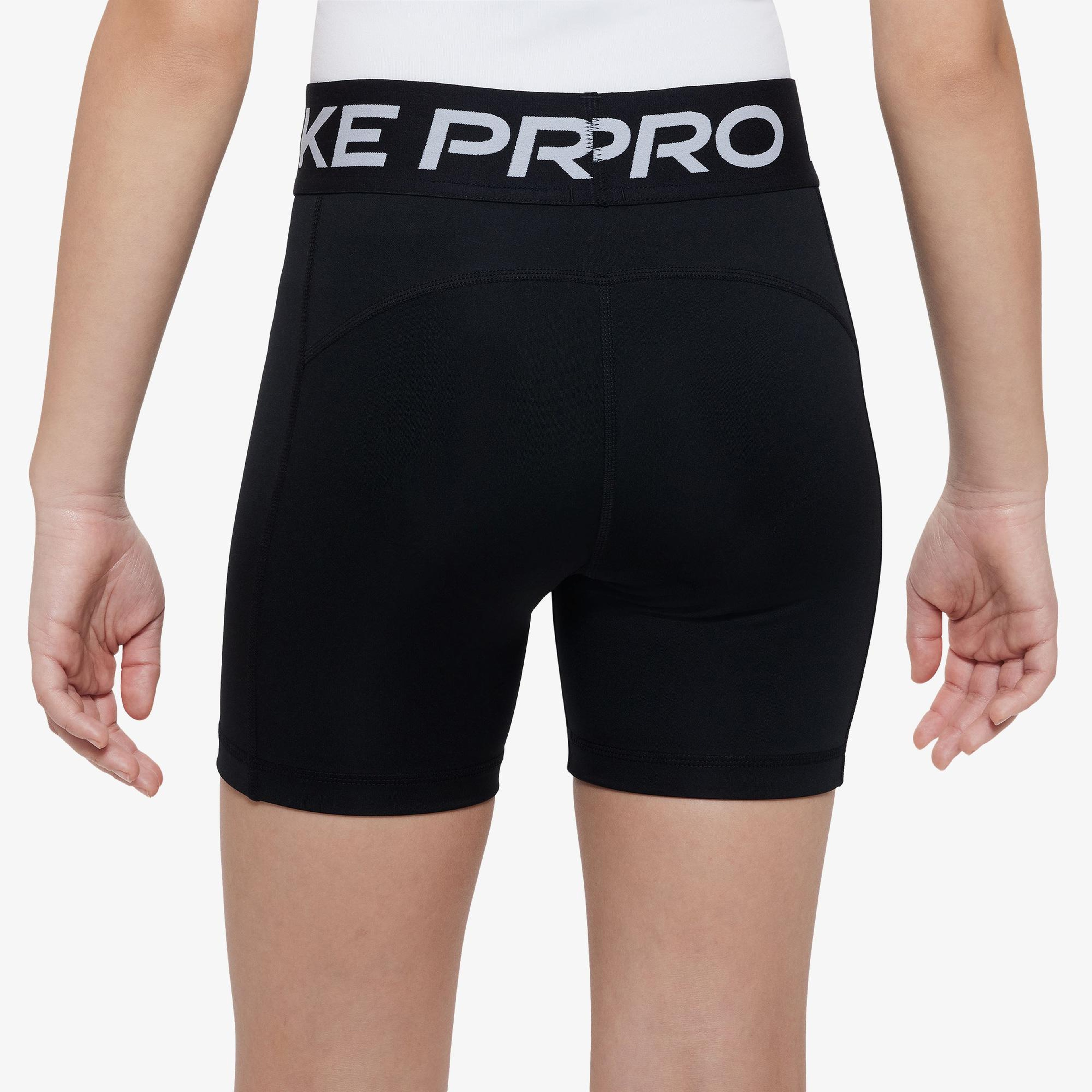 Nike Pro Dri-Fit 13 cm Çocuk Siyah Kısa Tayt
