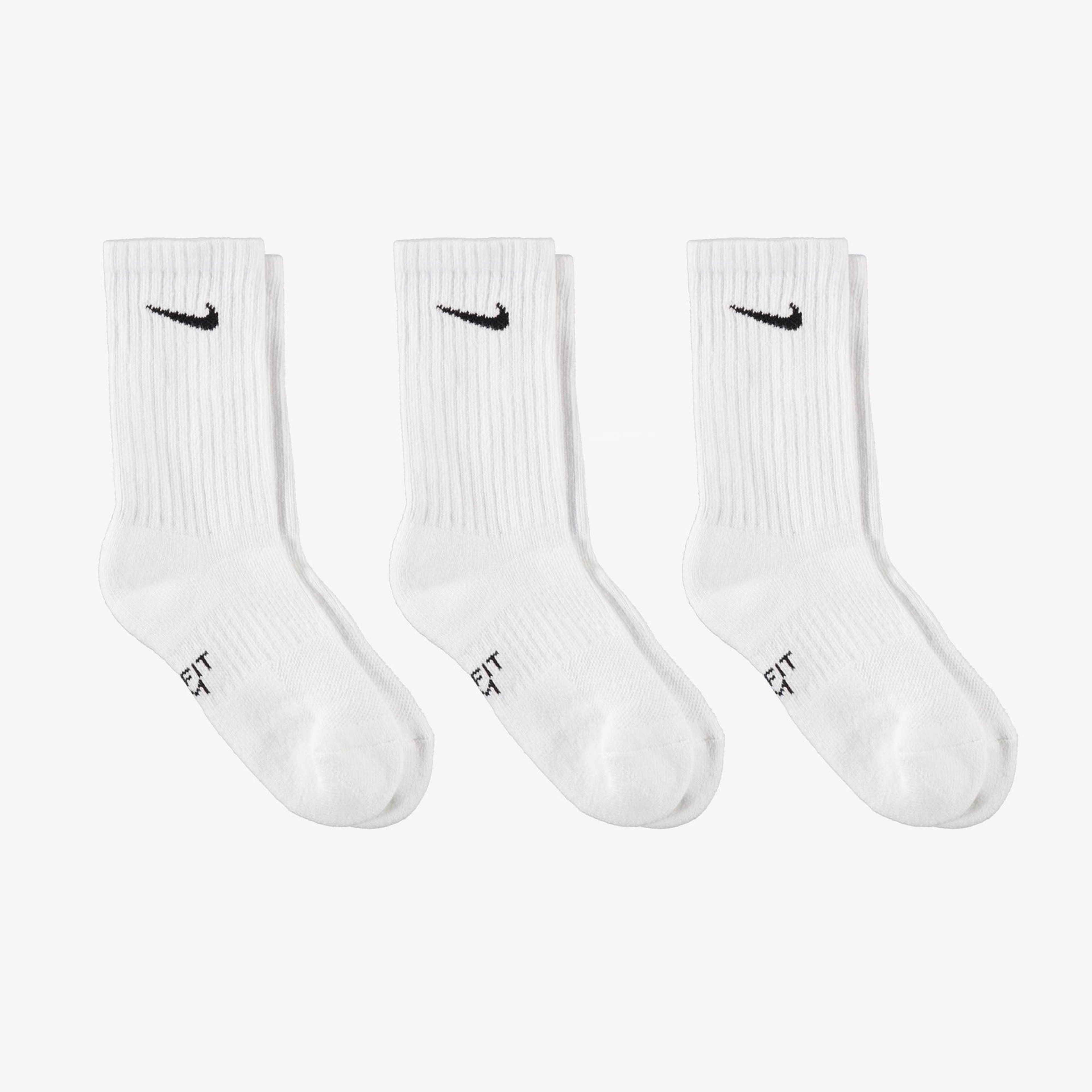 Nike Everyday 3'lü Çocuk Beyaz Çorap