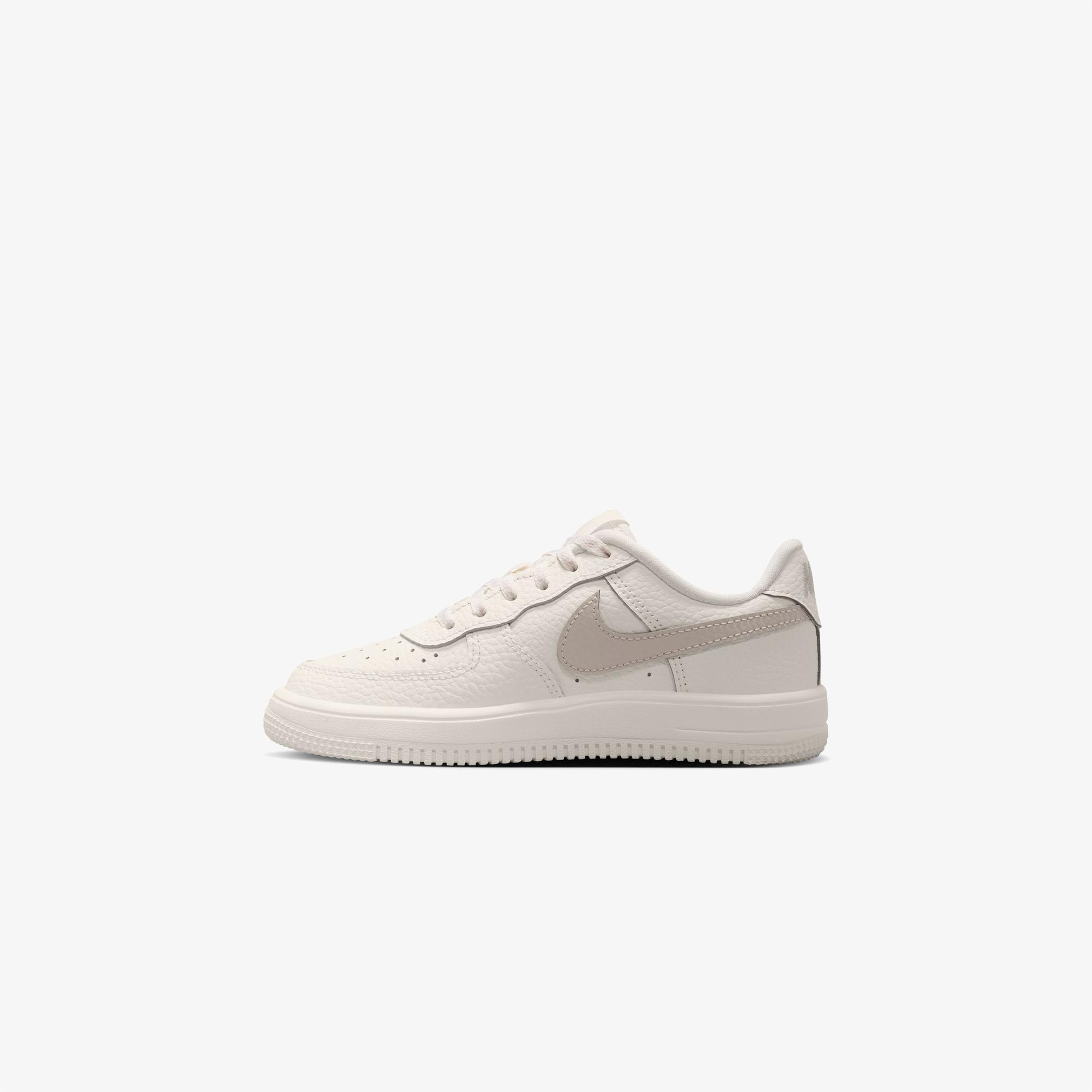 Nike Force 1 Low Çocuk Krem Rengi Spor Ayakkabı