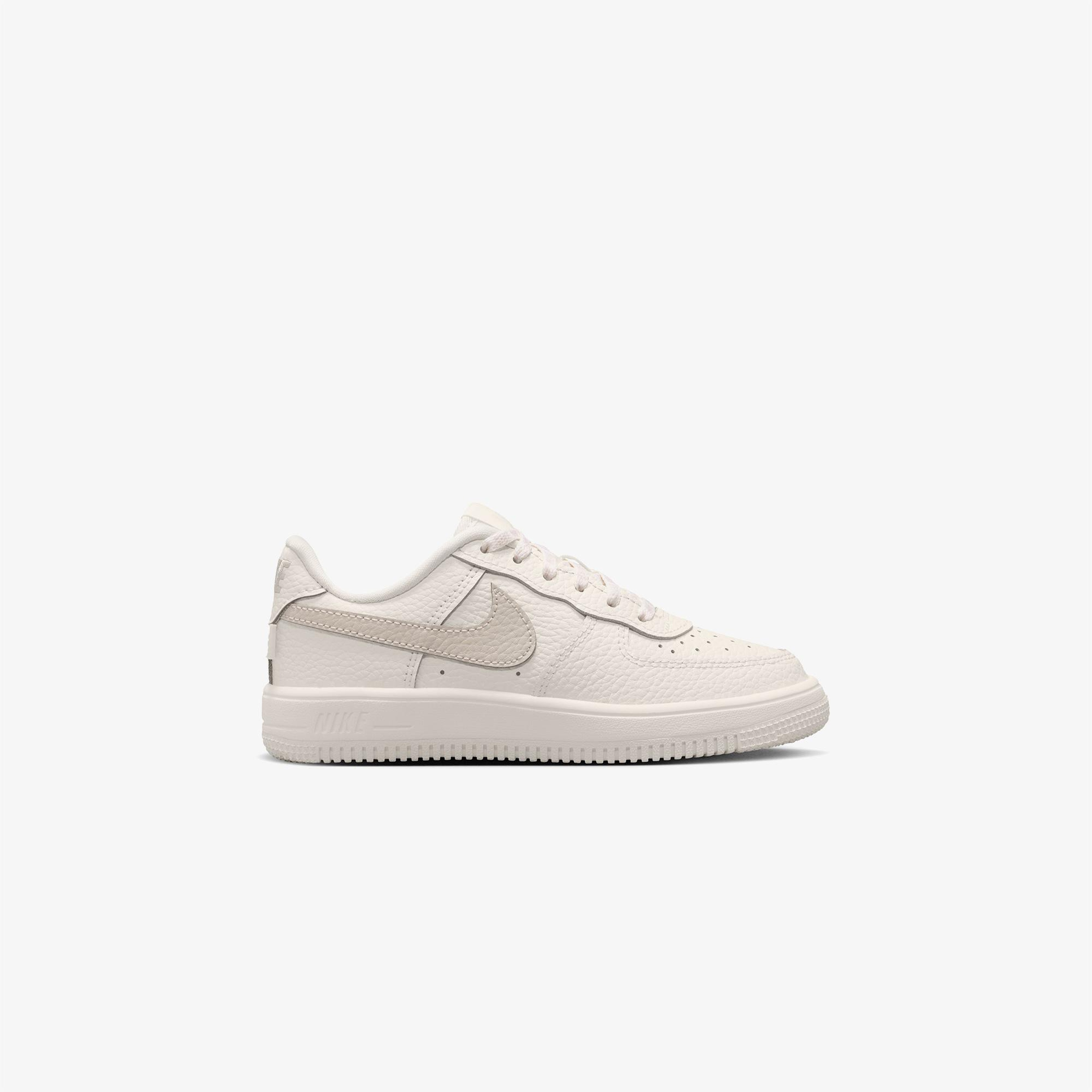 Nike Force 1 Low Çocuk Krem Rengi Spor Ayakkabı