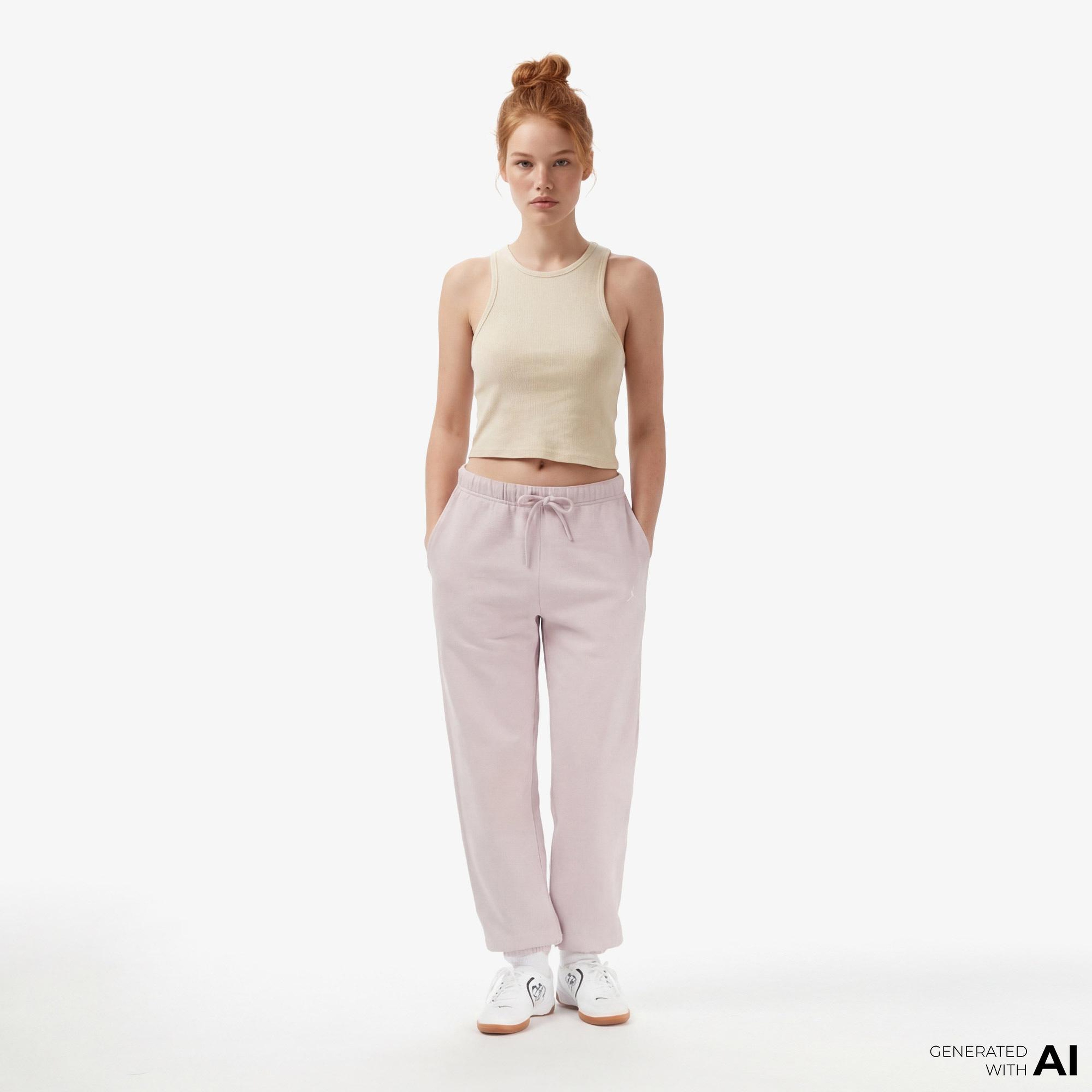 Jordan Brooklyn Fleece Kadın Pembe Eşofman Altı