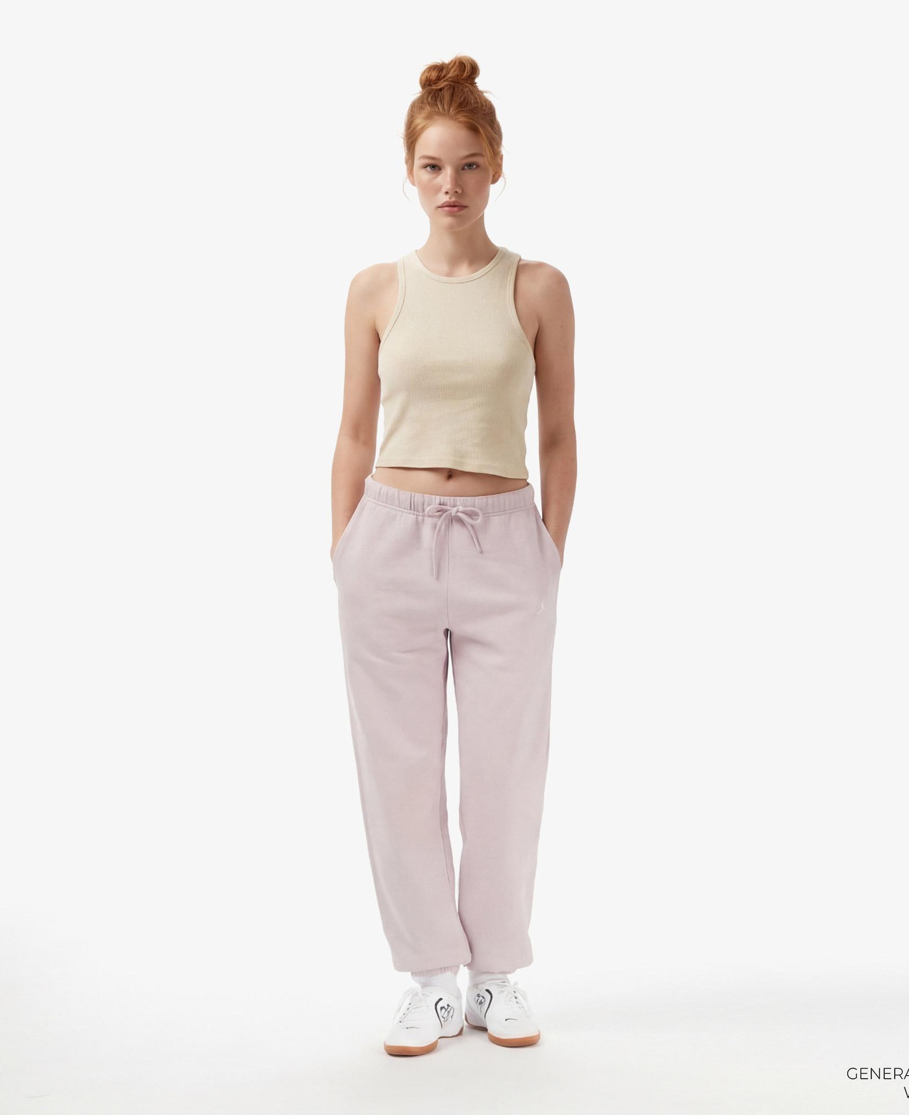 Jordan Brooklyn Fleece Kadın Pembe Eşofman Altı