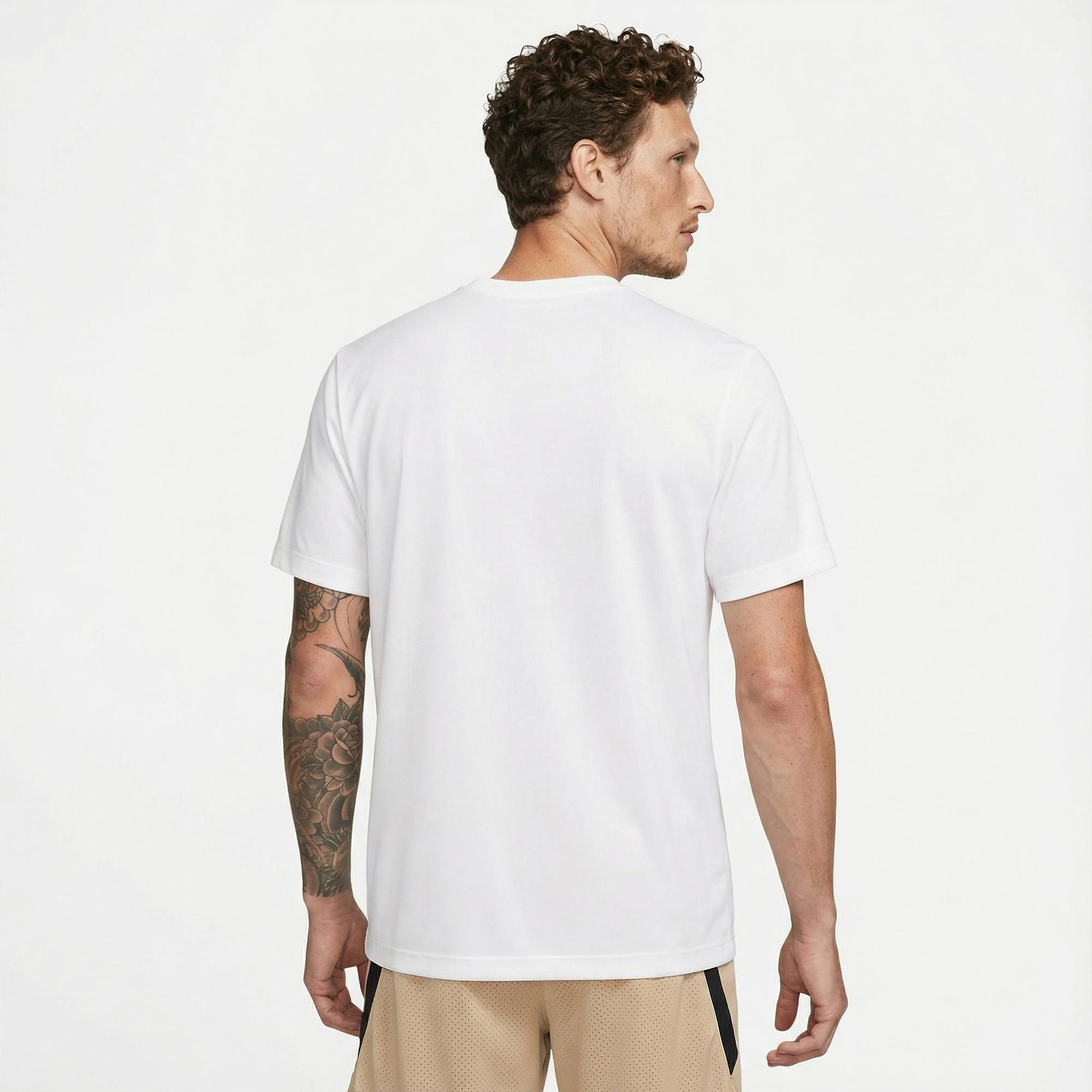 Nike Dri-Fit Rlgd Reset Erkek Beyaz T-Shirt