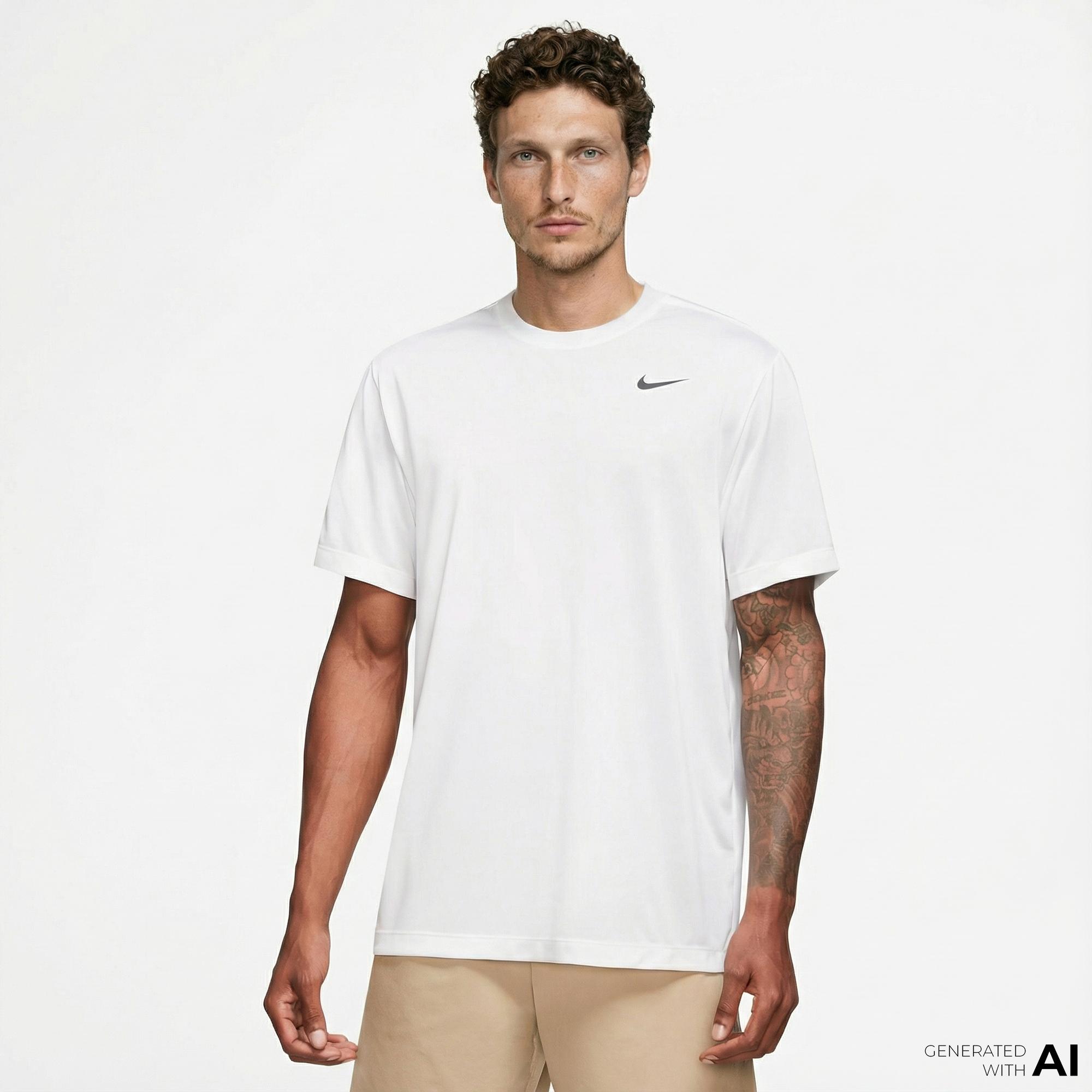 Nike Dri-Fit Rlgd Reset Erkek Beyaz T-Shirt