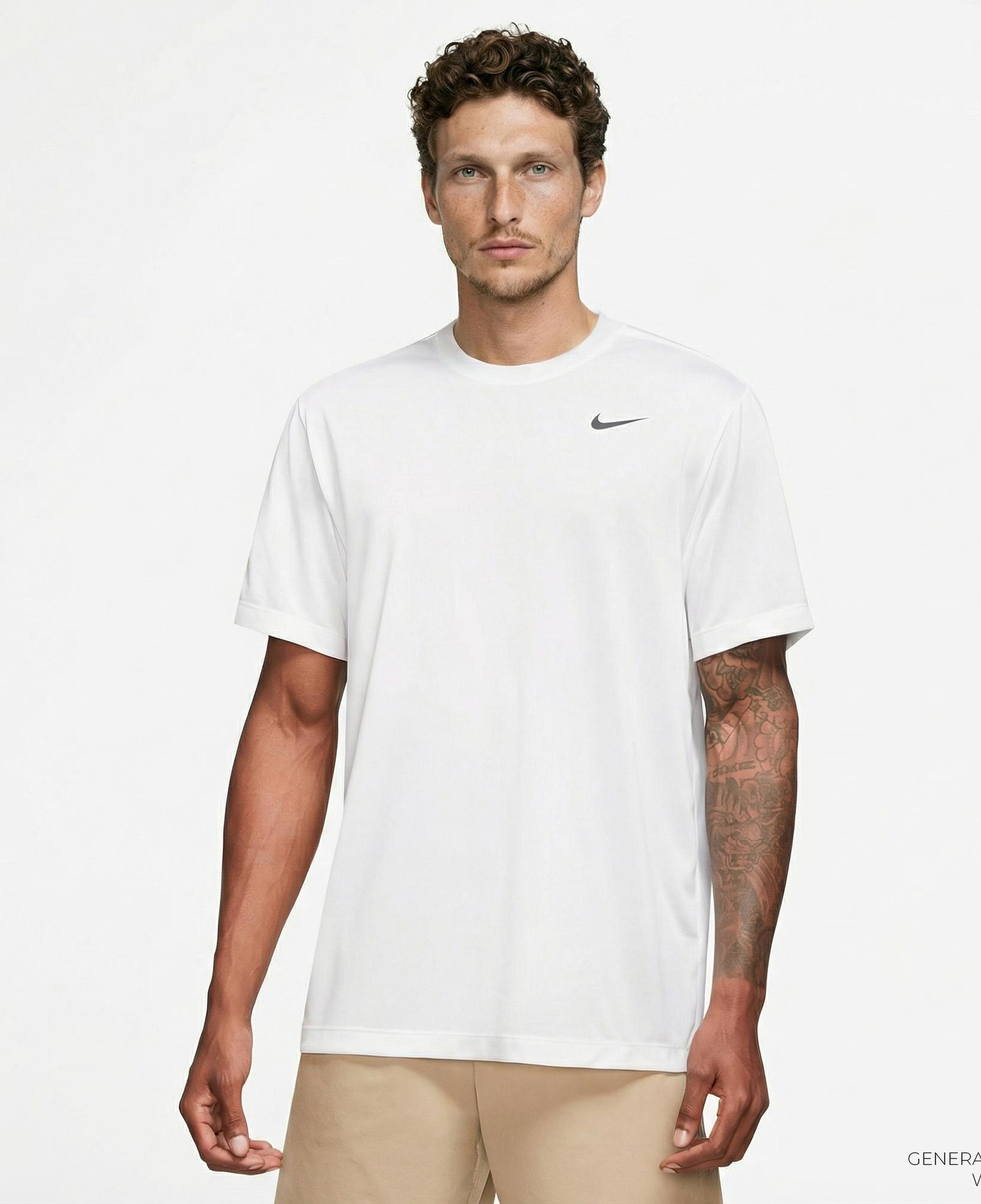 Nike Dri-Fit Rlgd Reset Erkek Beyaz T-Shirt