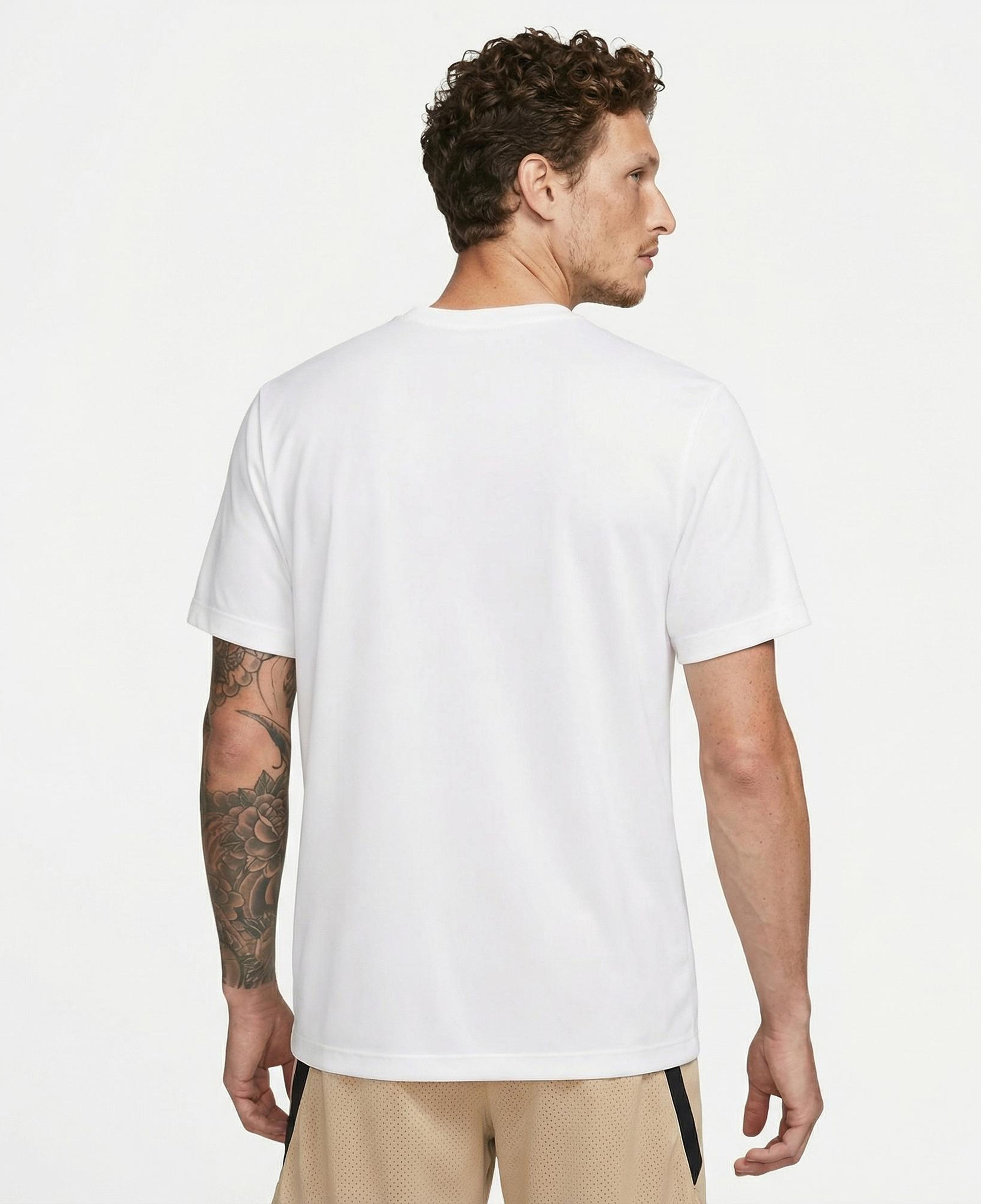 Nike Dri-Fit Rlgd Reset Erkek Beyaz T-Shirt