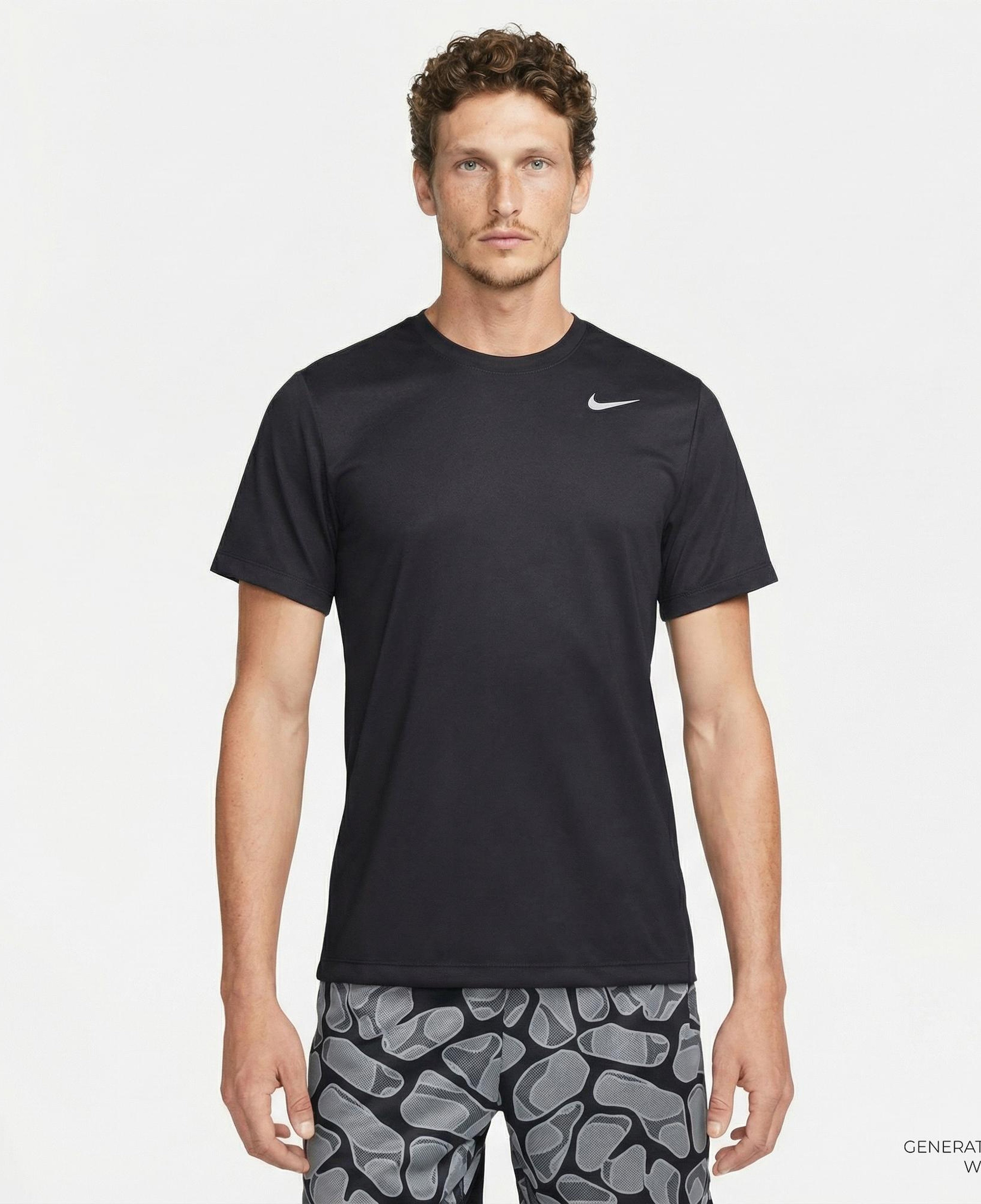 Nike Dri-Fit Reset Erkek Siyah T-Shirt