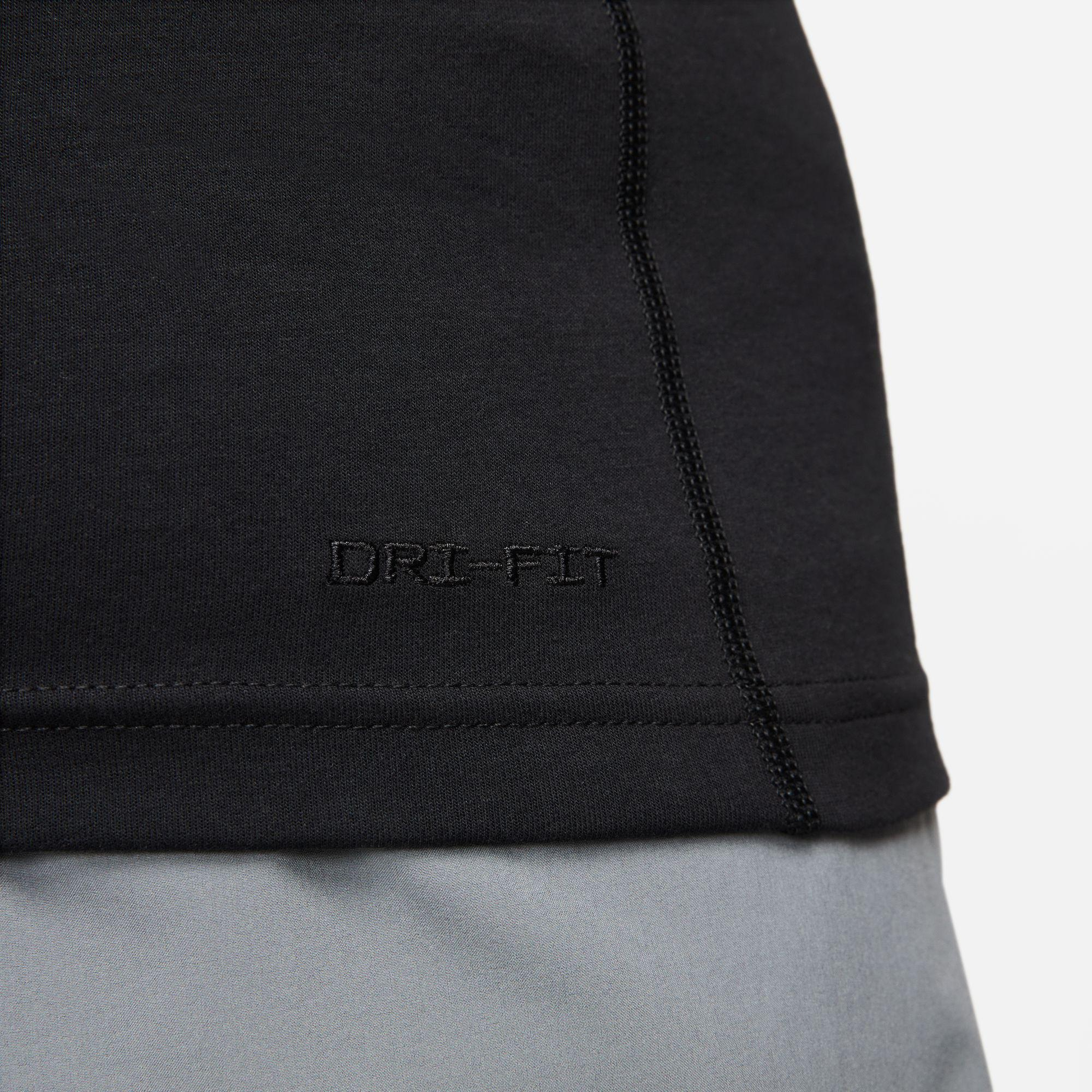 Nike Dri-Fit Primary Tank Erkek Siyah Kolsuz T-Shirt