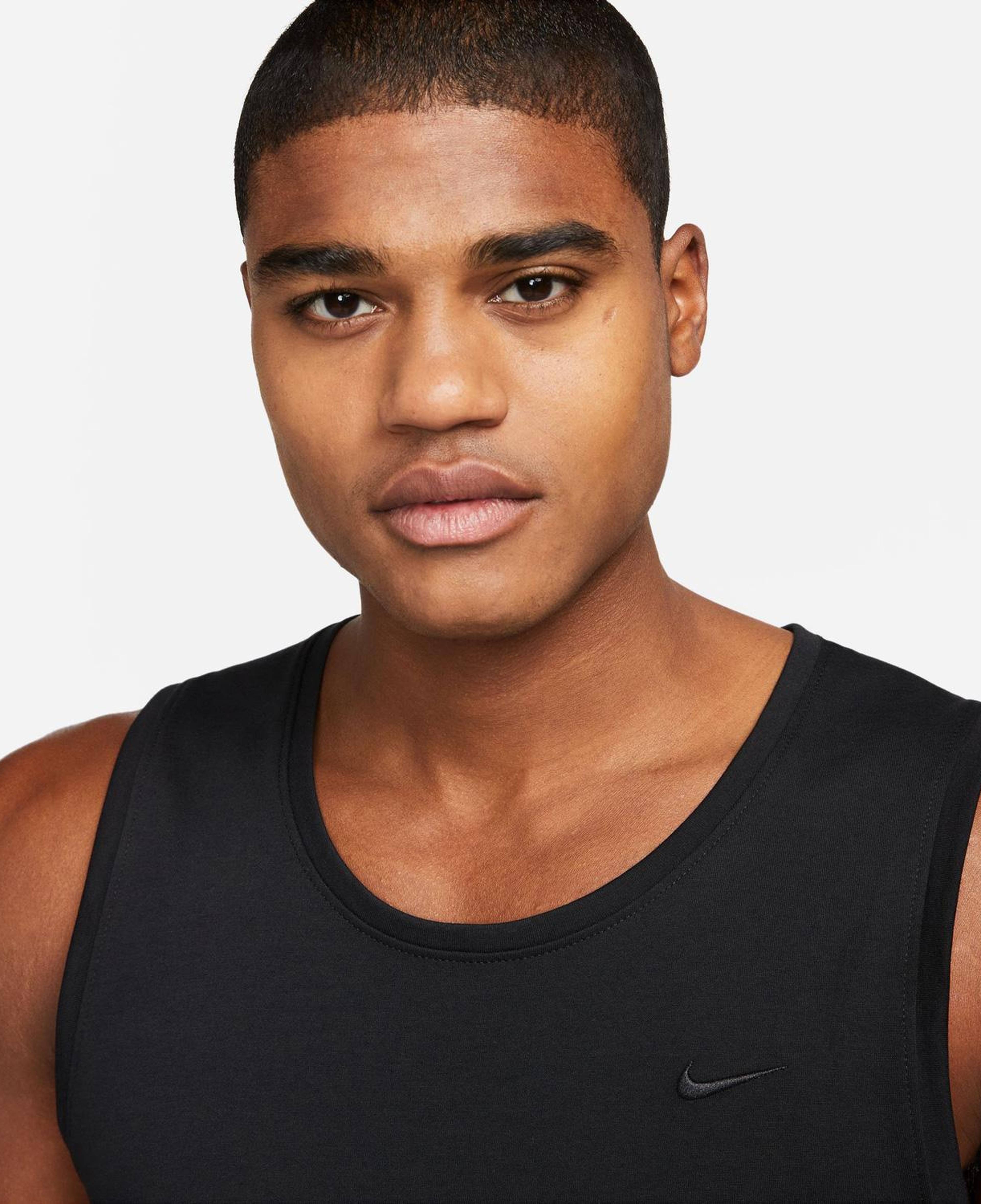 Nike Dri-Fit Primary Tank Erkek Siyah Kolsuz T-Shirt