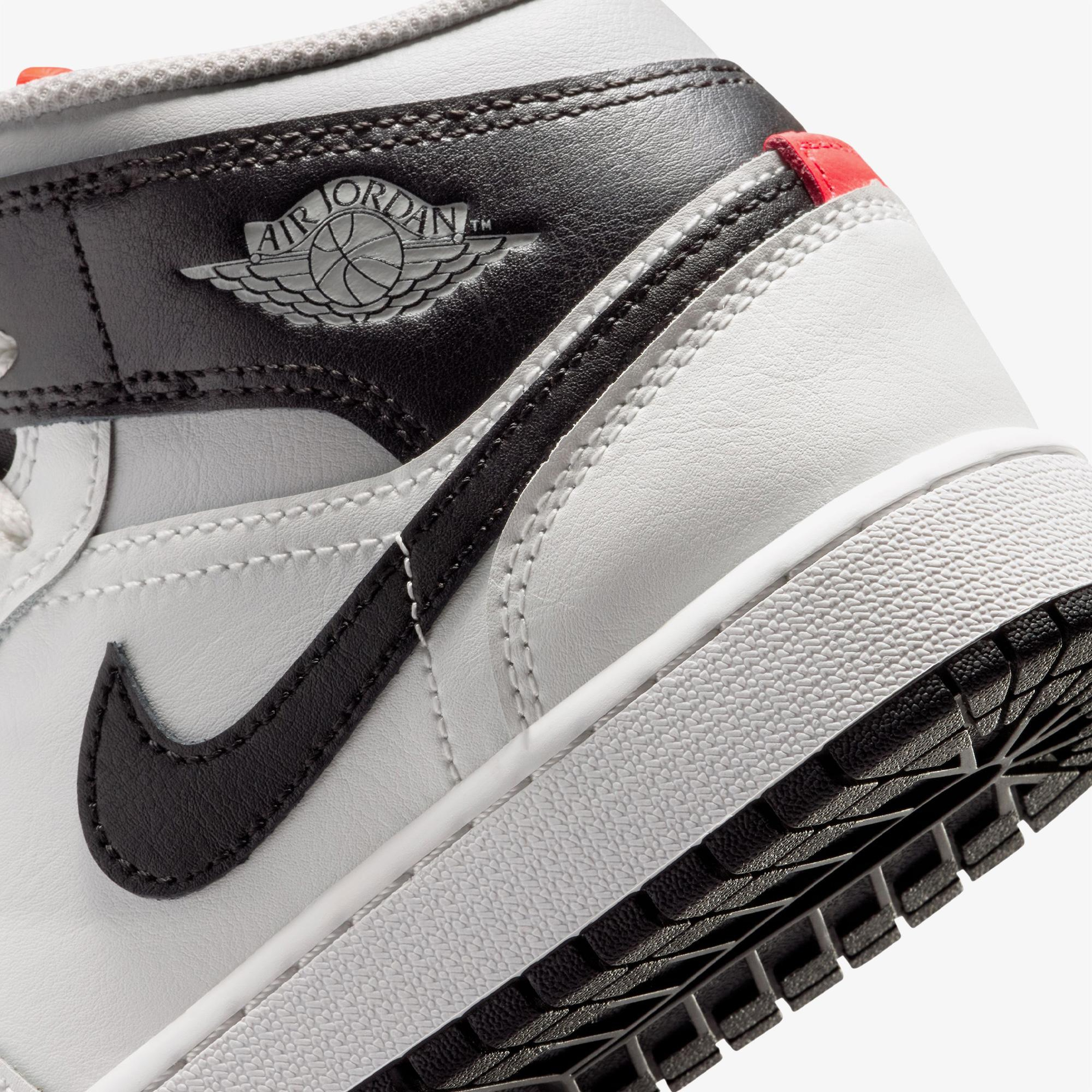 Jordan Air 1 Mid Gri Spor Ayakkabı