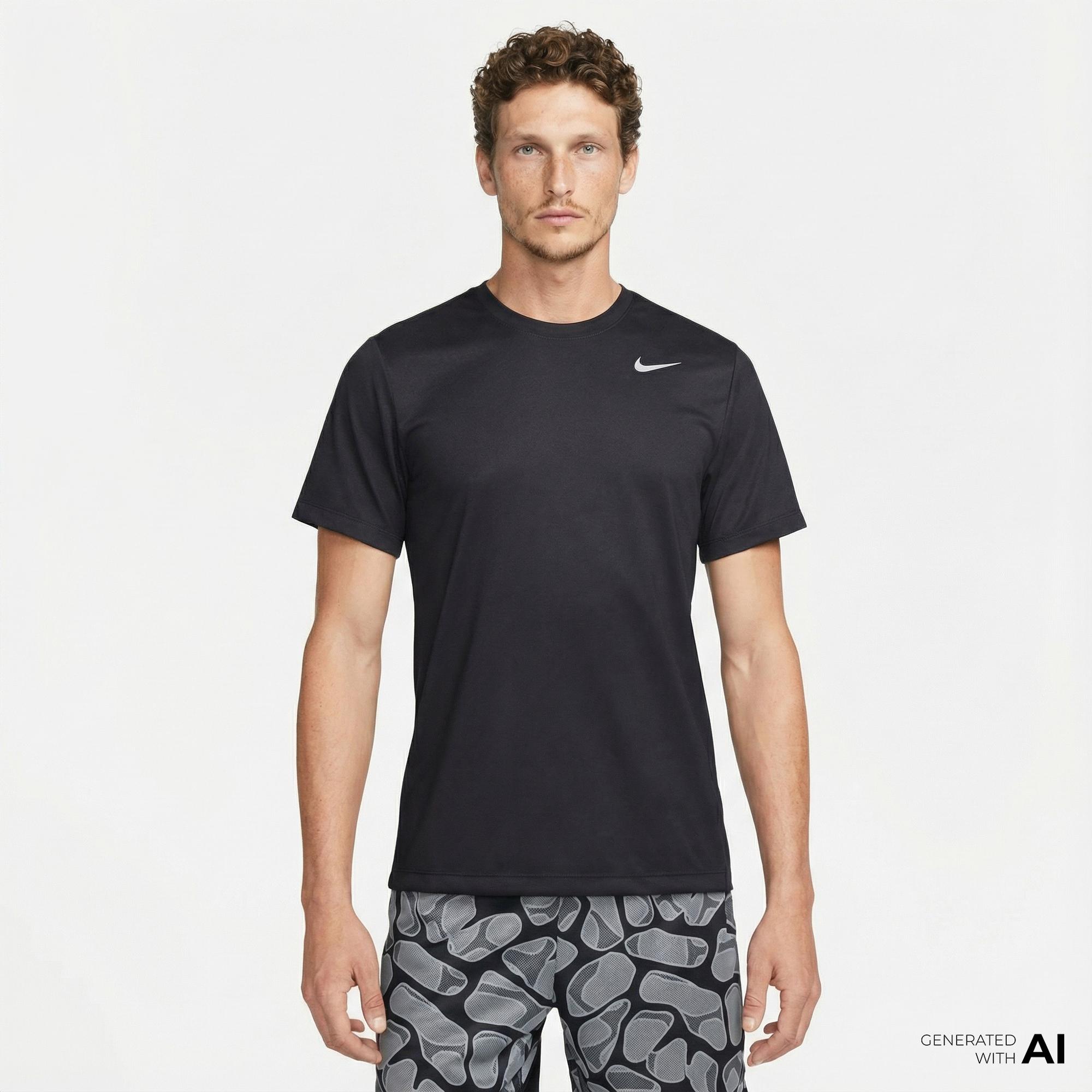 Nike Dri-Fit Reset Erkek Siyah T-Shirt