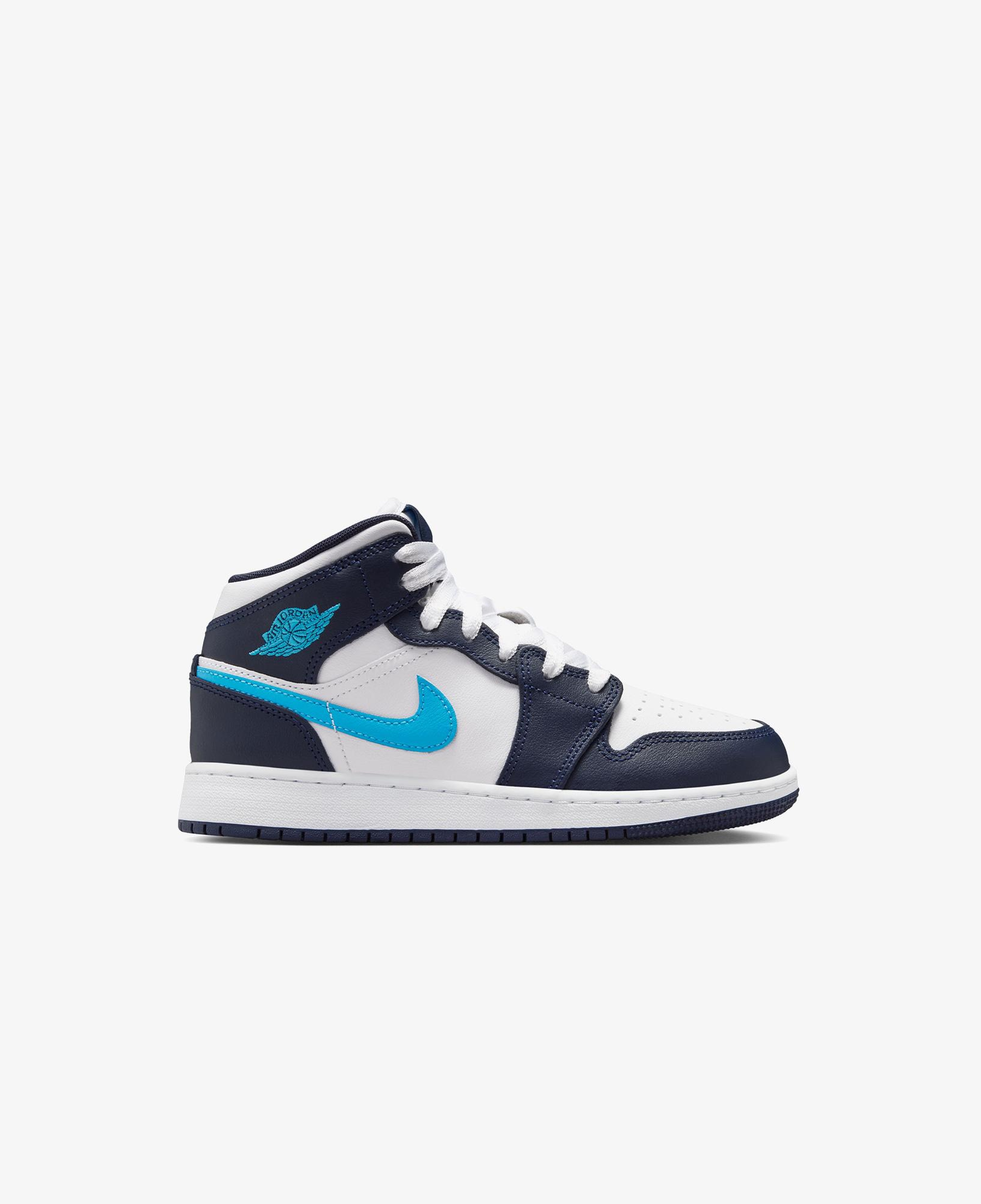 Jordan Air 1 Mid Lacivert Spor Ayakkabı